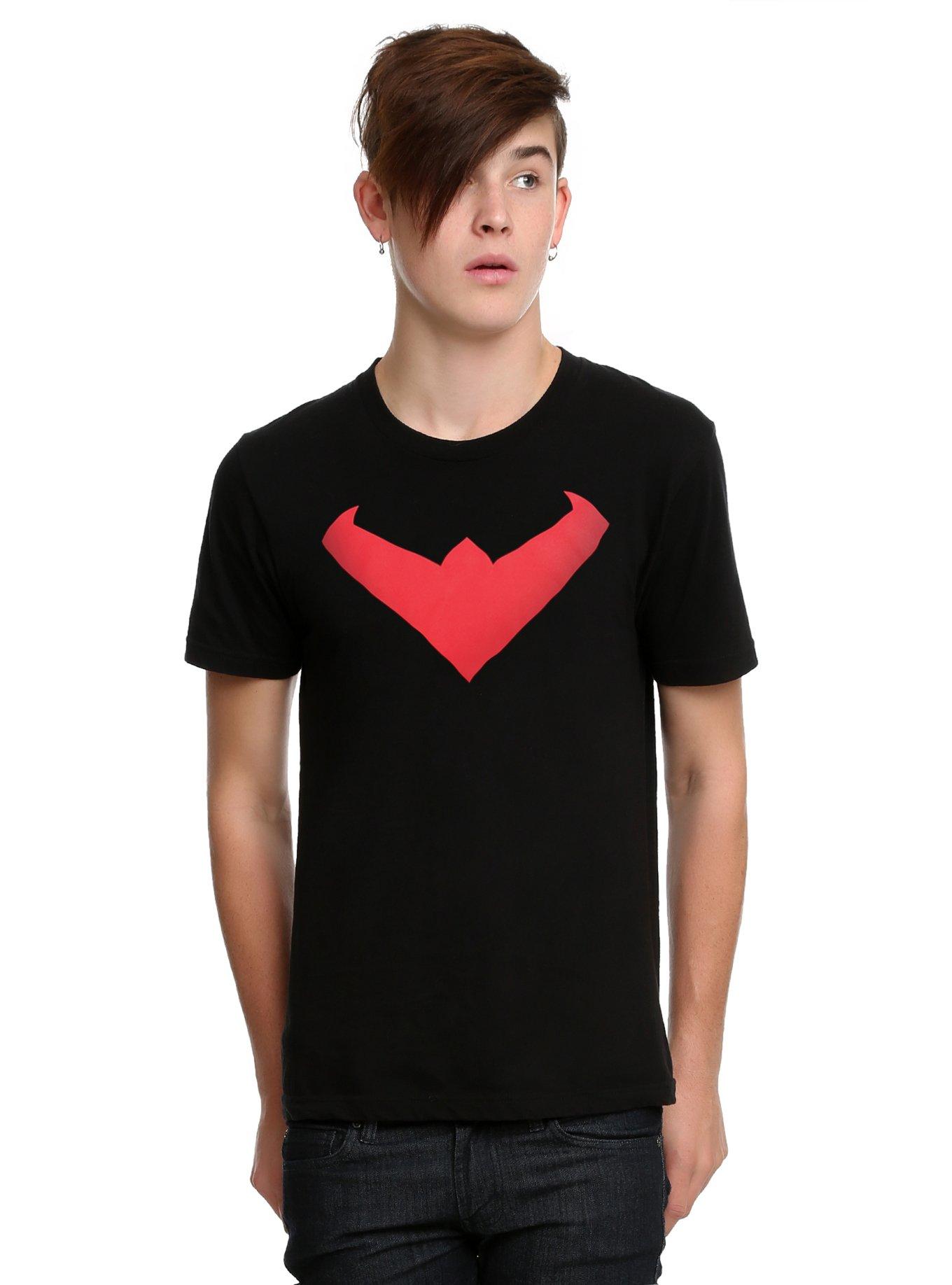 nightwing symbol red