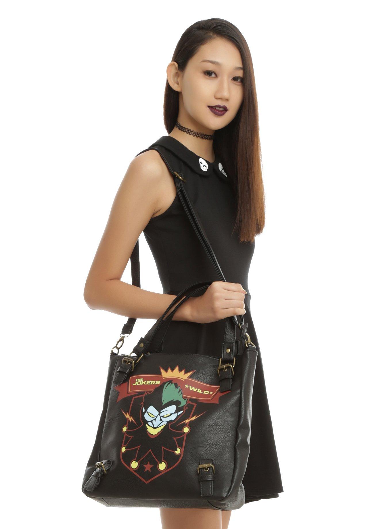 DC Comics Bombshells Harley Quinn Jokers Wild Bag, , hi-res
