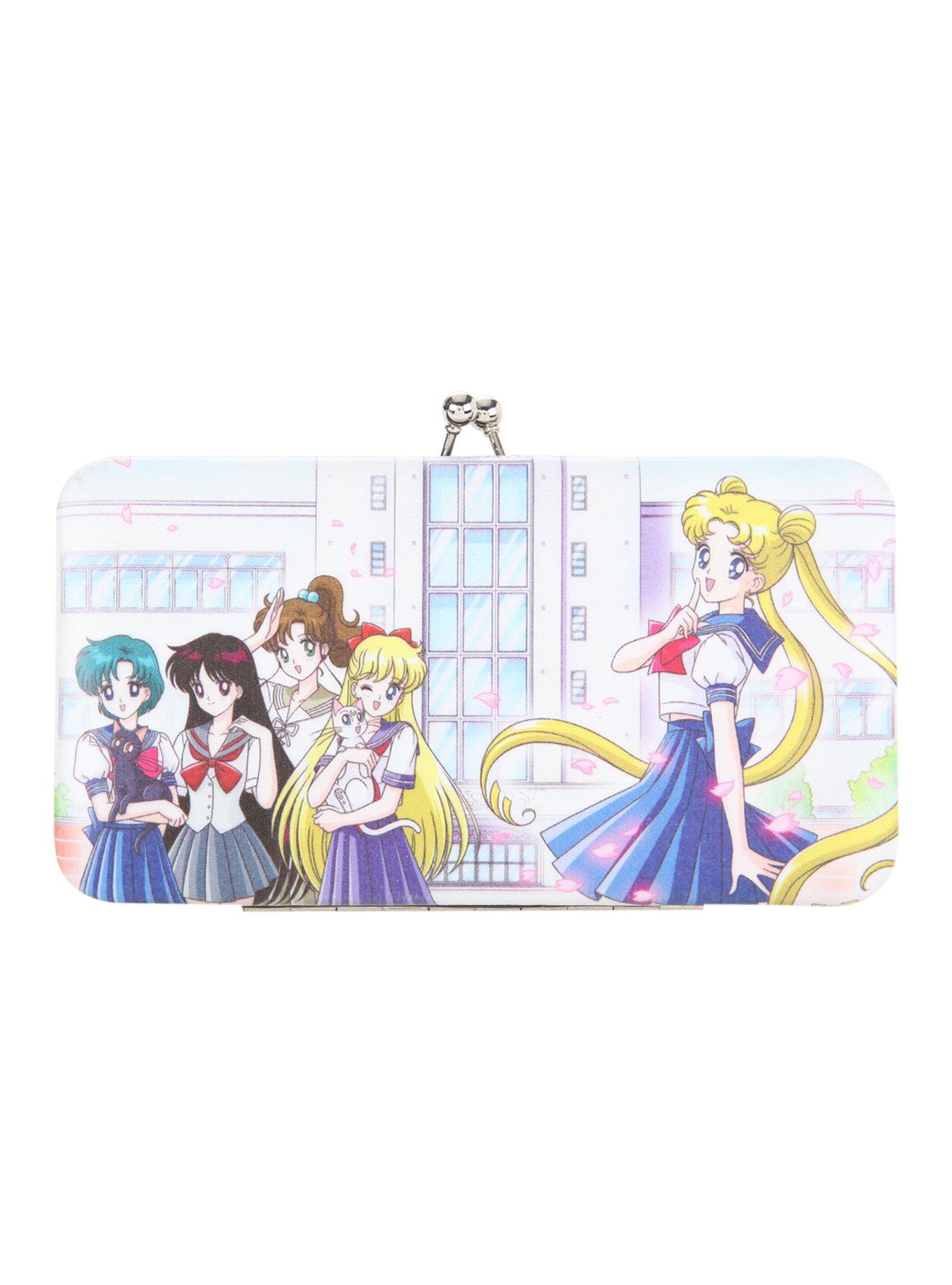 Sailor Moon School Girls Hinge Wallet, , hi-res