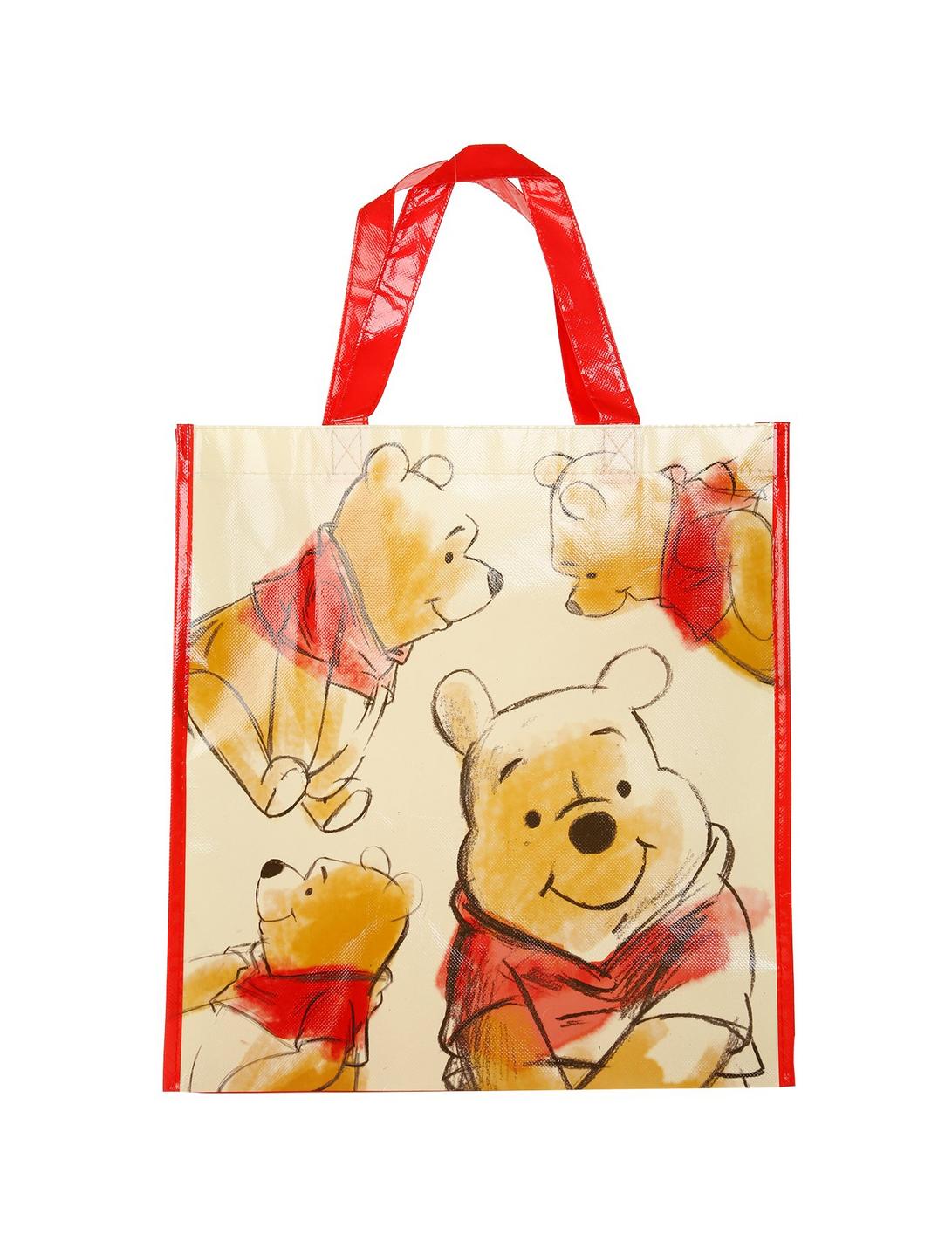 Disney Winnie The Pooh Tan Sketch Reusable Tote, , hi-res