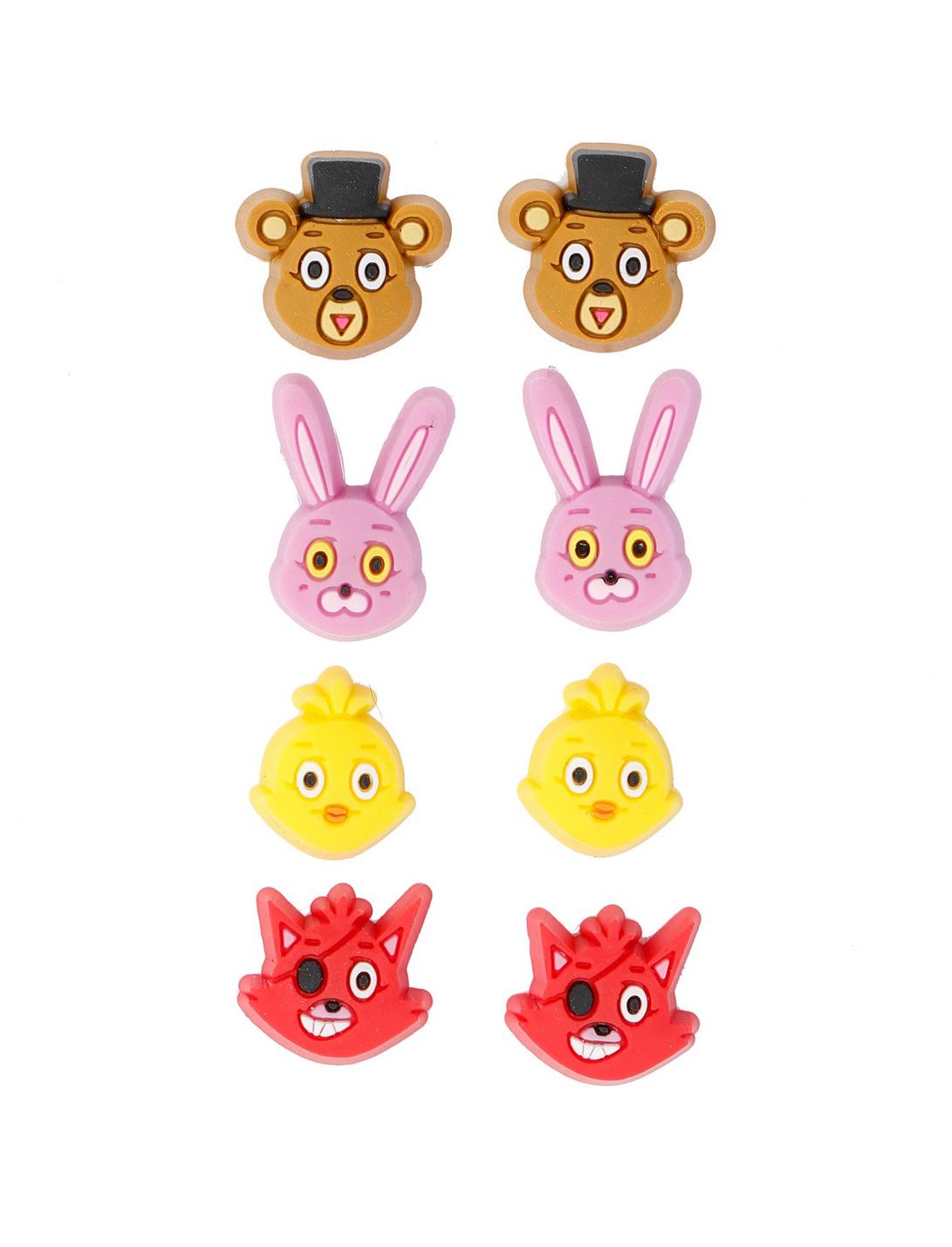 Five Nights At Freddy's Characters Earring Set, , hi-res