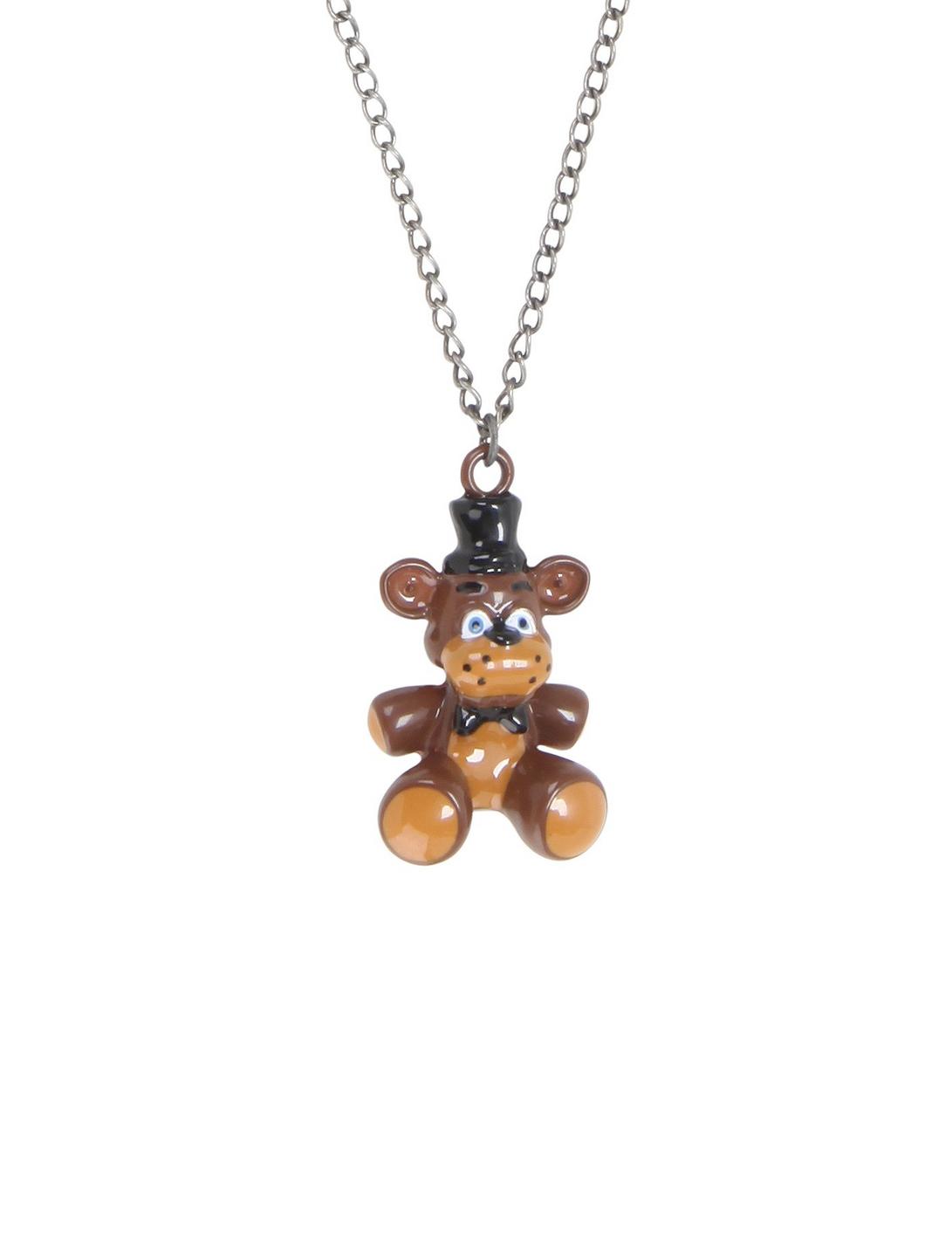 Five Nights At Freddy's Toy Freddy Necklace, , hi-res