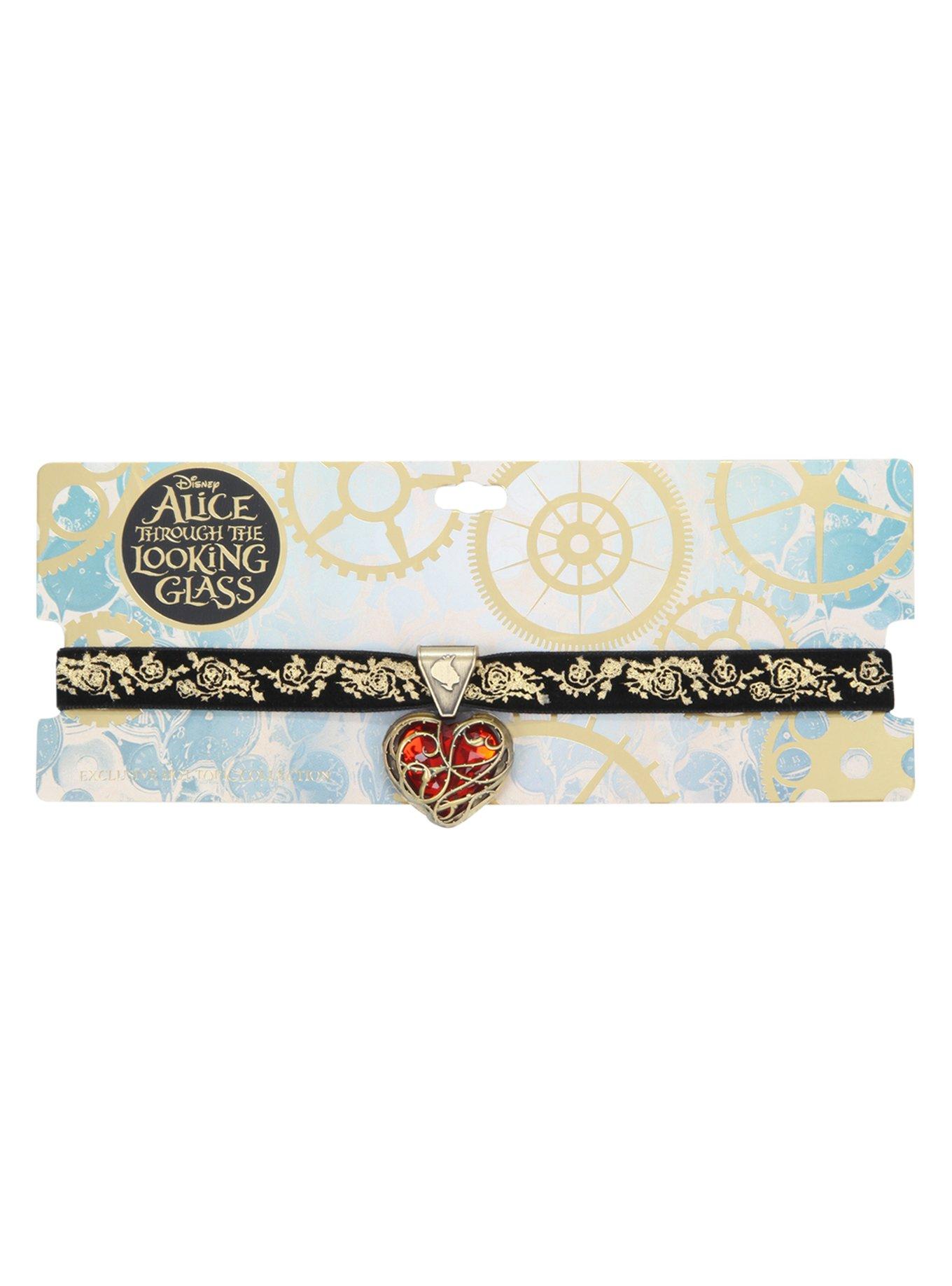 Disney Alice Through The Looking Glass Heart Choker, , hi-res