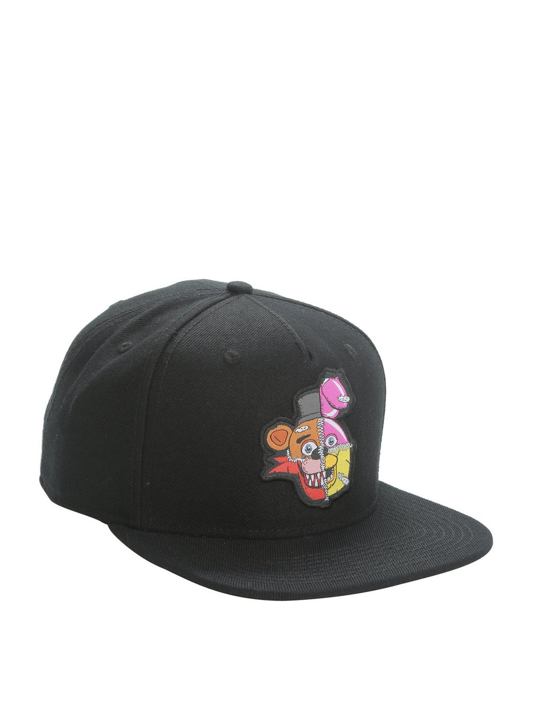 Five Nights At Freddy's Stitched Character's Snapback Hat, , hi-res
