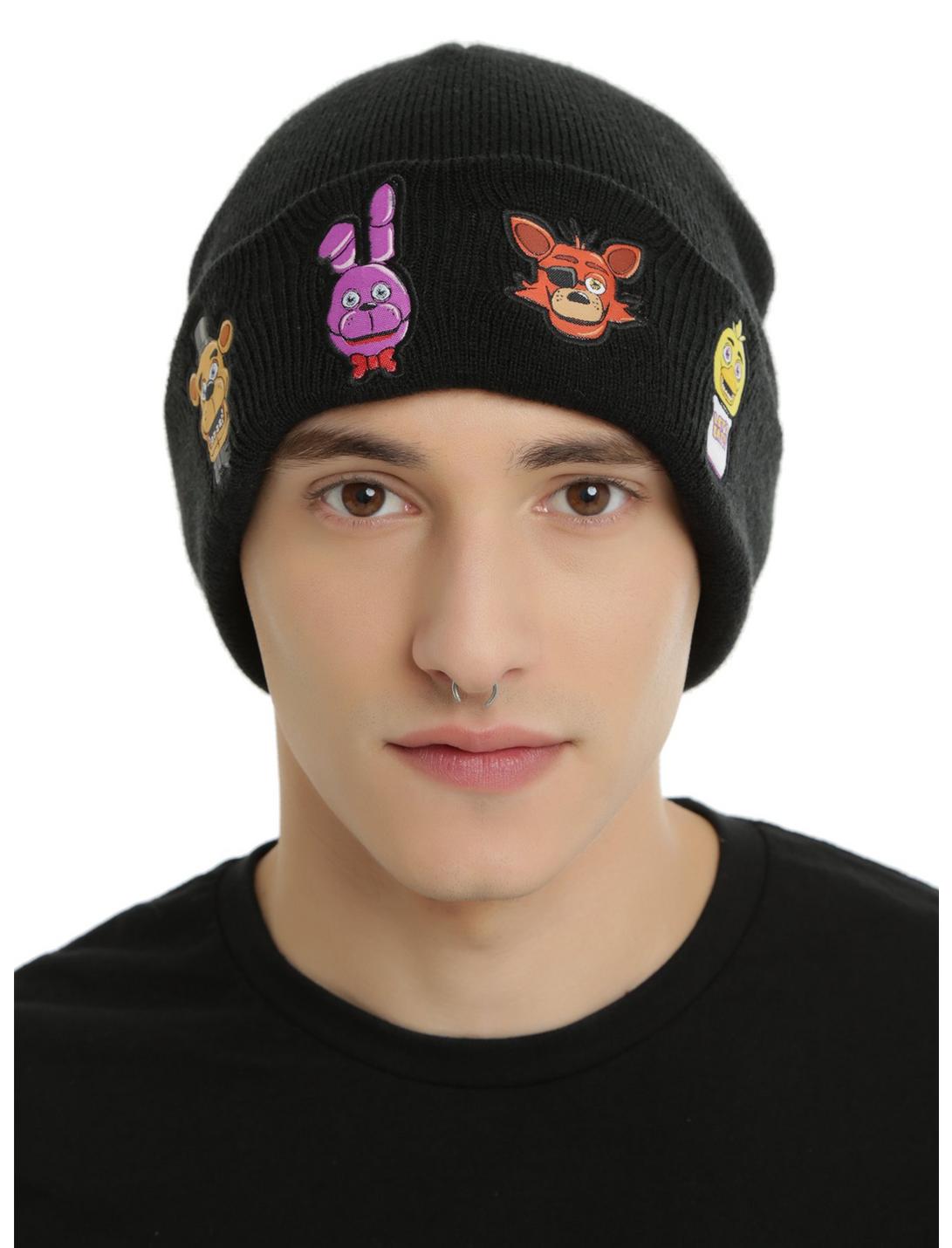Five Nights At Freddy's Characters Watchman Beanie, , hi-res