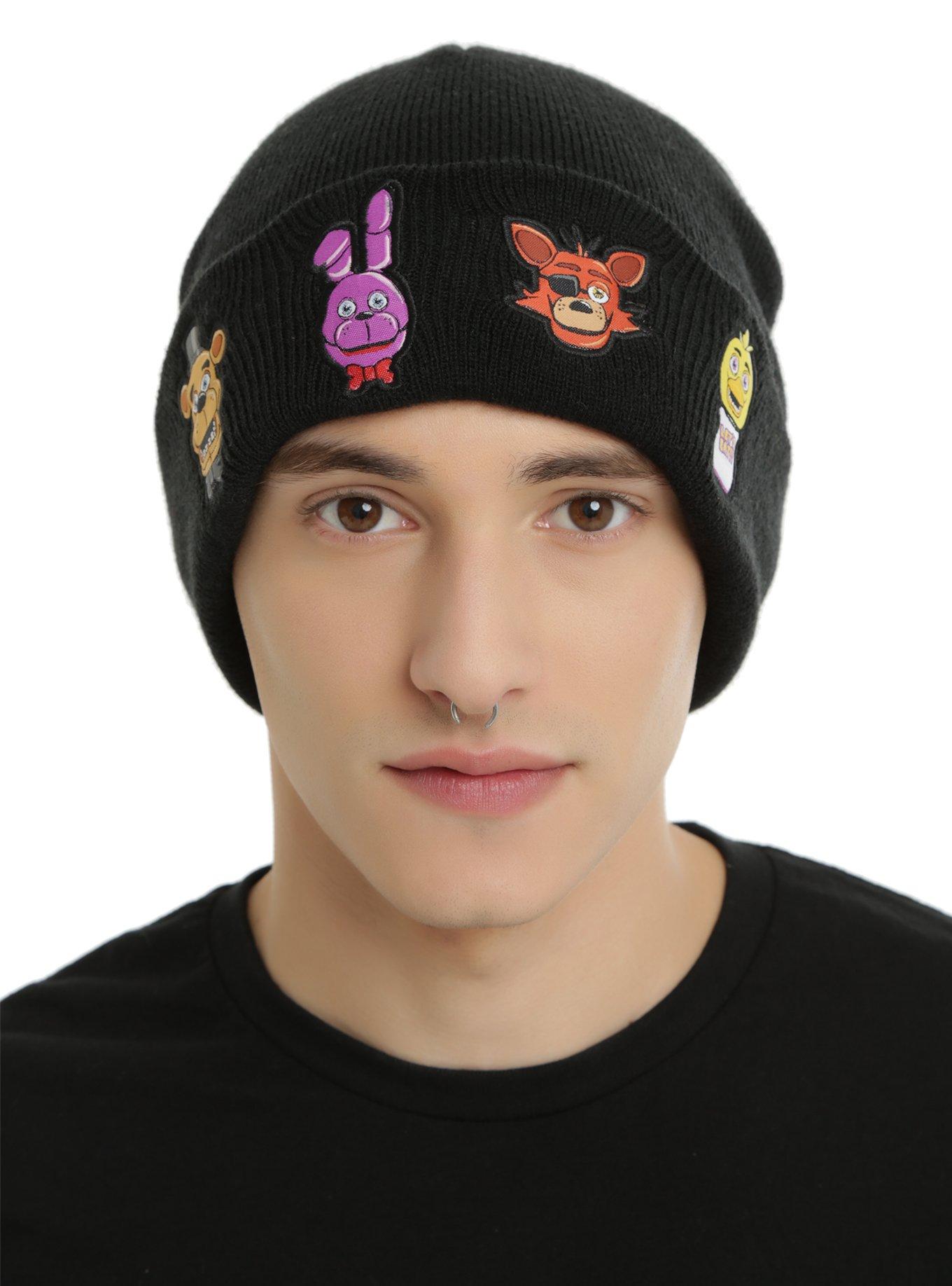 Five Nights At Freddy's Characters Watchman Beanie, , hi-res