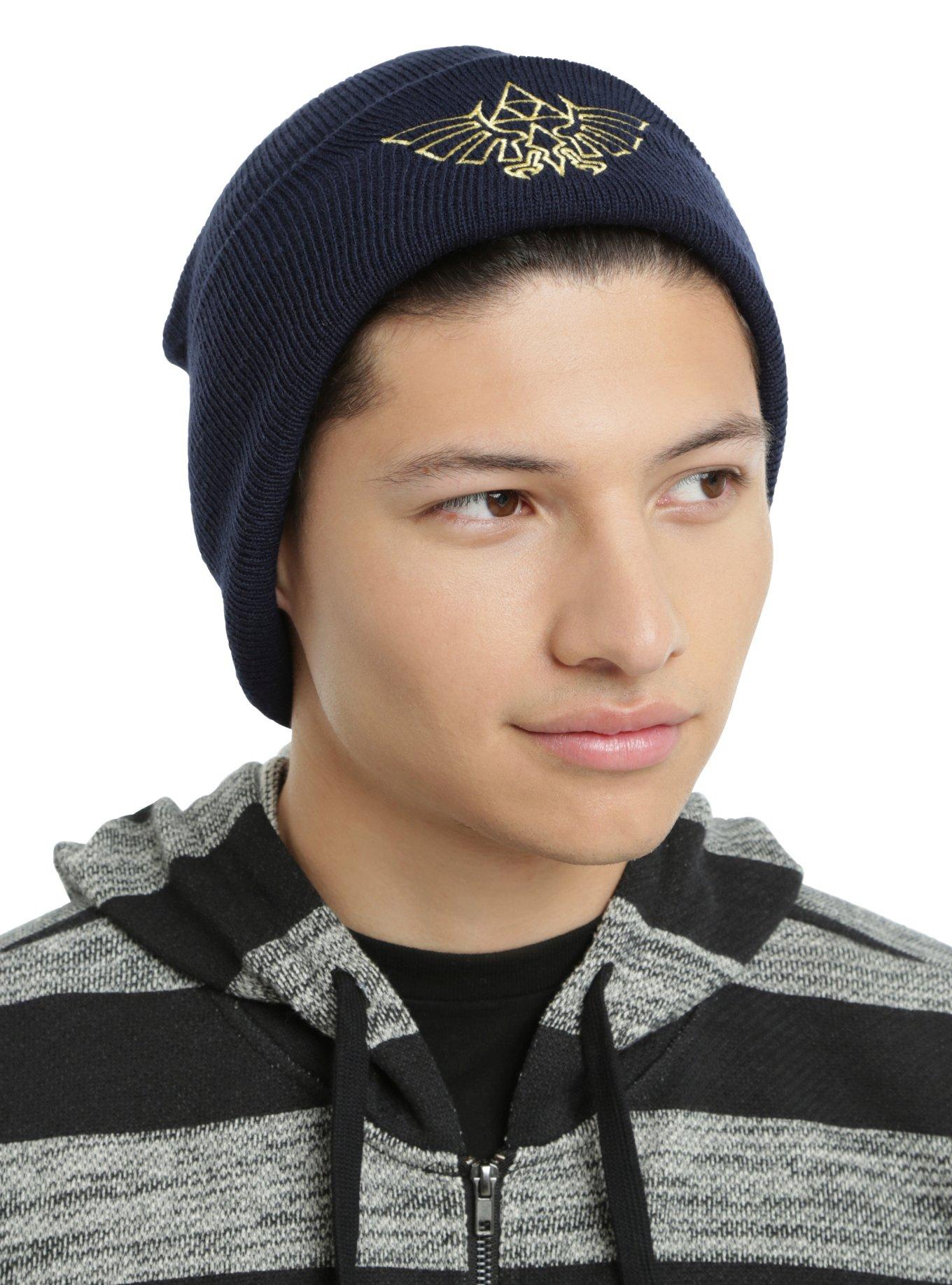 The Legend Of Zelda Triforce Watchman Beanie, , hi-res