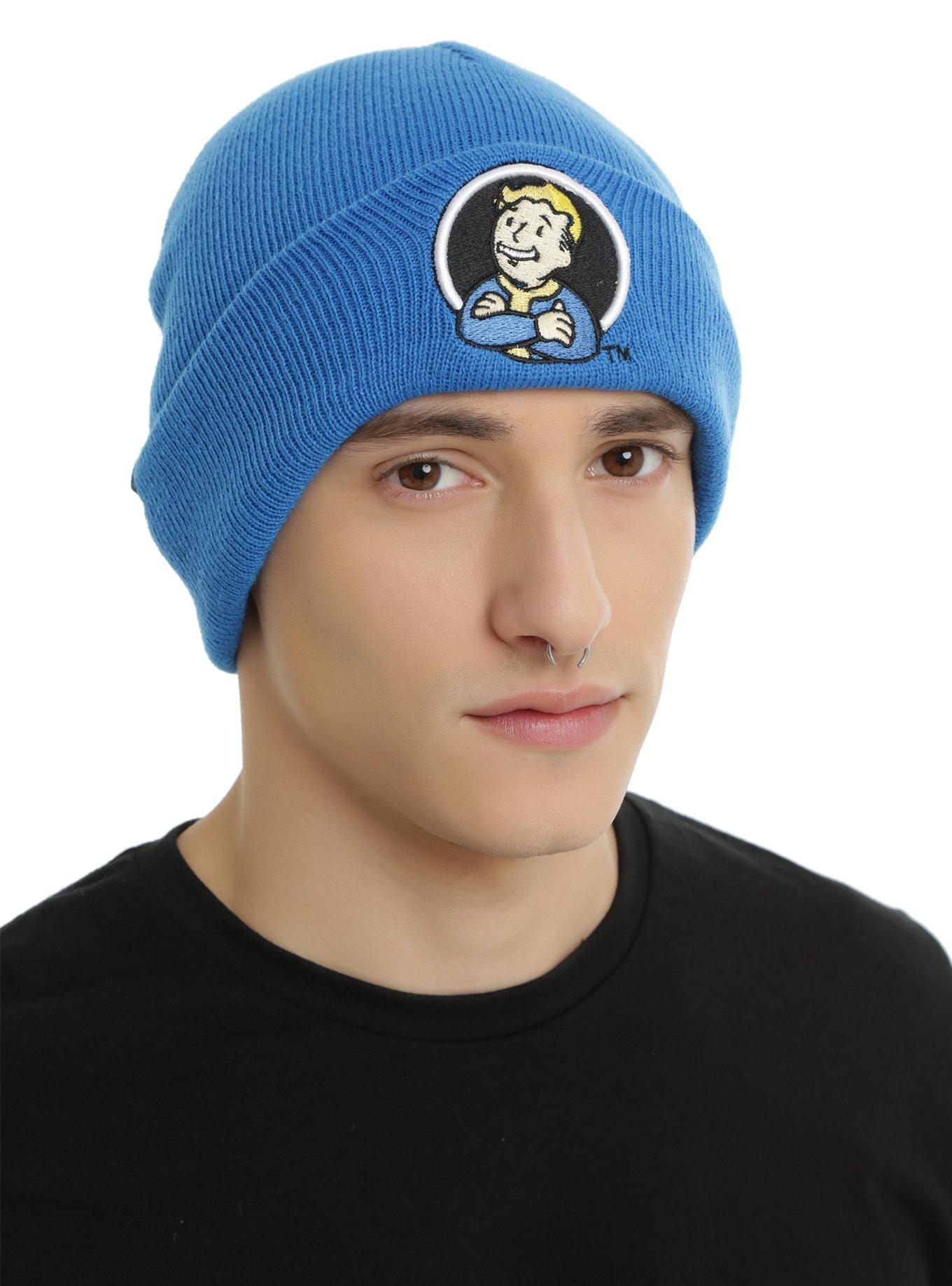 Fallout Vault Boy Watchman Beanie, , hi-res