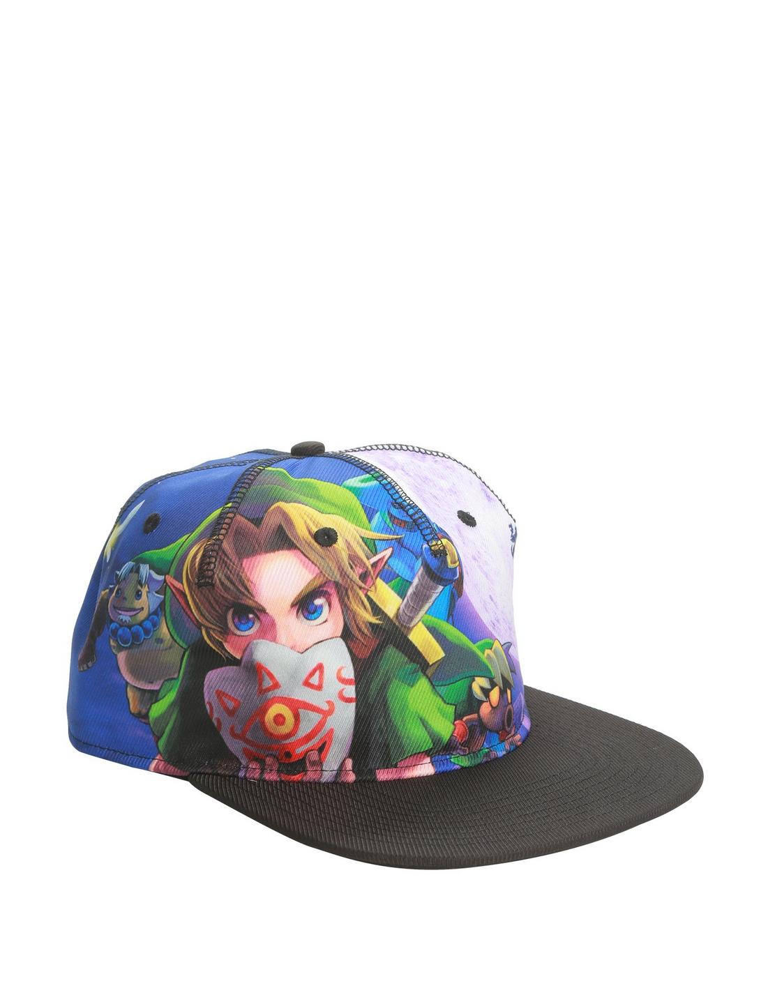 The Legend Of Zelda: Majora's Mask 3D Snapback Hat, , hi-res