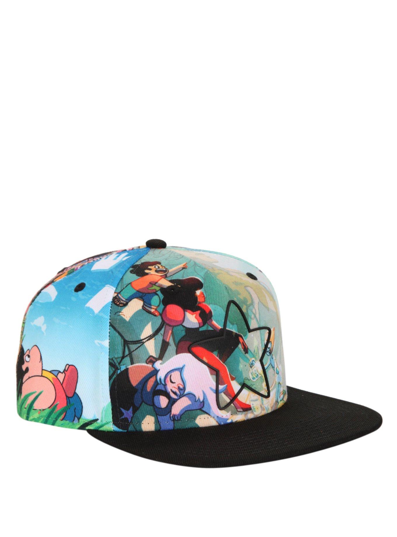 Steven Universe Star Allover Sublimation Snapback Hat, , hi-res