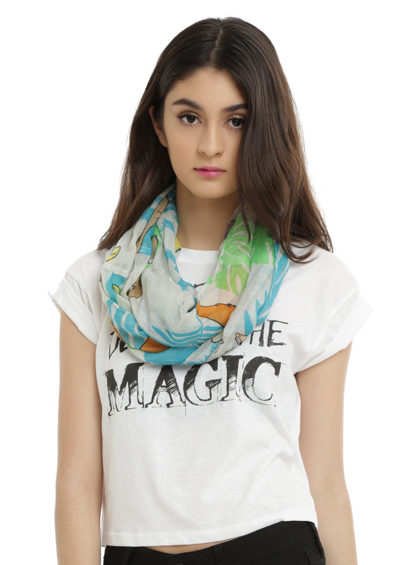 Disney The Jungle Book Characters Infinity Scarf, , hi-res