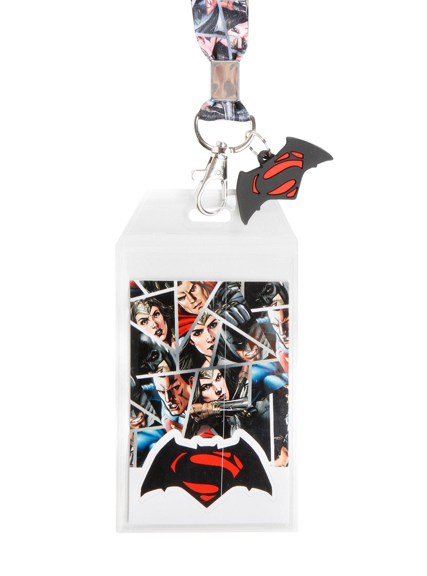 DC Comics Batman V Superman: Dawn Of Justice Lanyard | Hot Topic