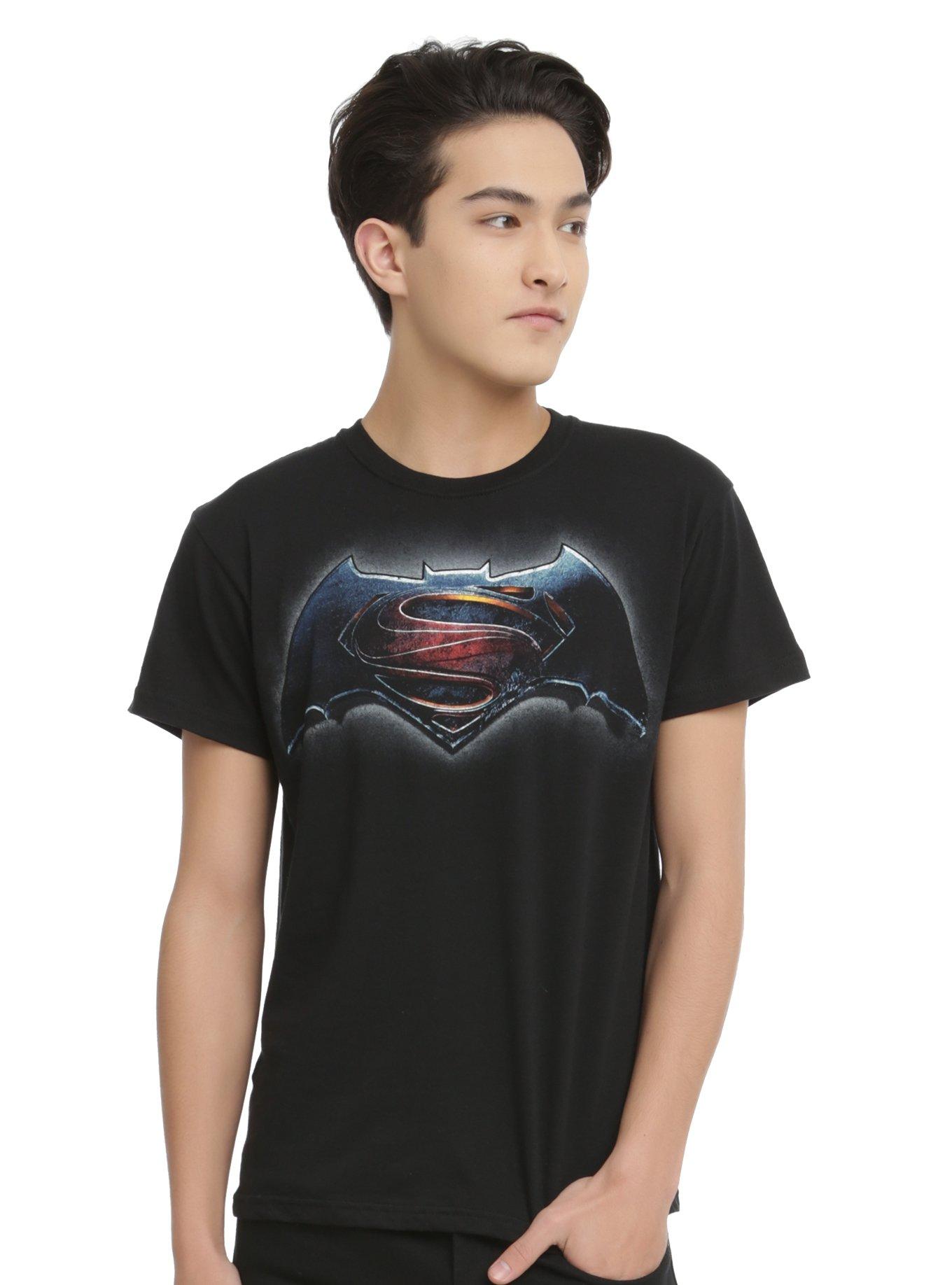 DC Comics Batman V Superman: Dawn Of Justice Logo T-Shirt | Hot Topic