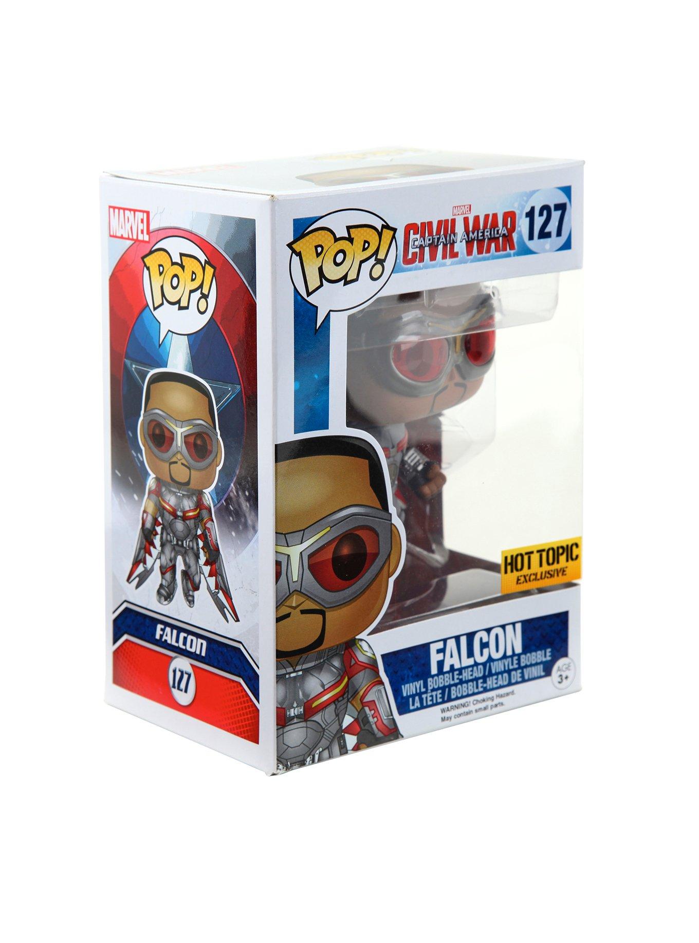 Funko Marvel Captain America: Civil War Pop! Falcon Vinyl Bobble-Head, , hi-res