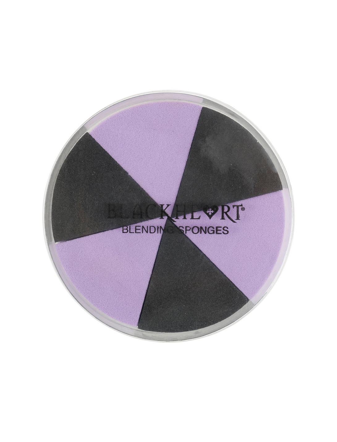 Blackheart Purple & Black Blending Wedges 6 Pack, , hi-res