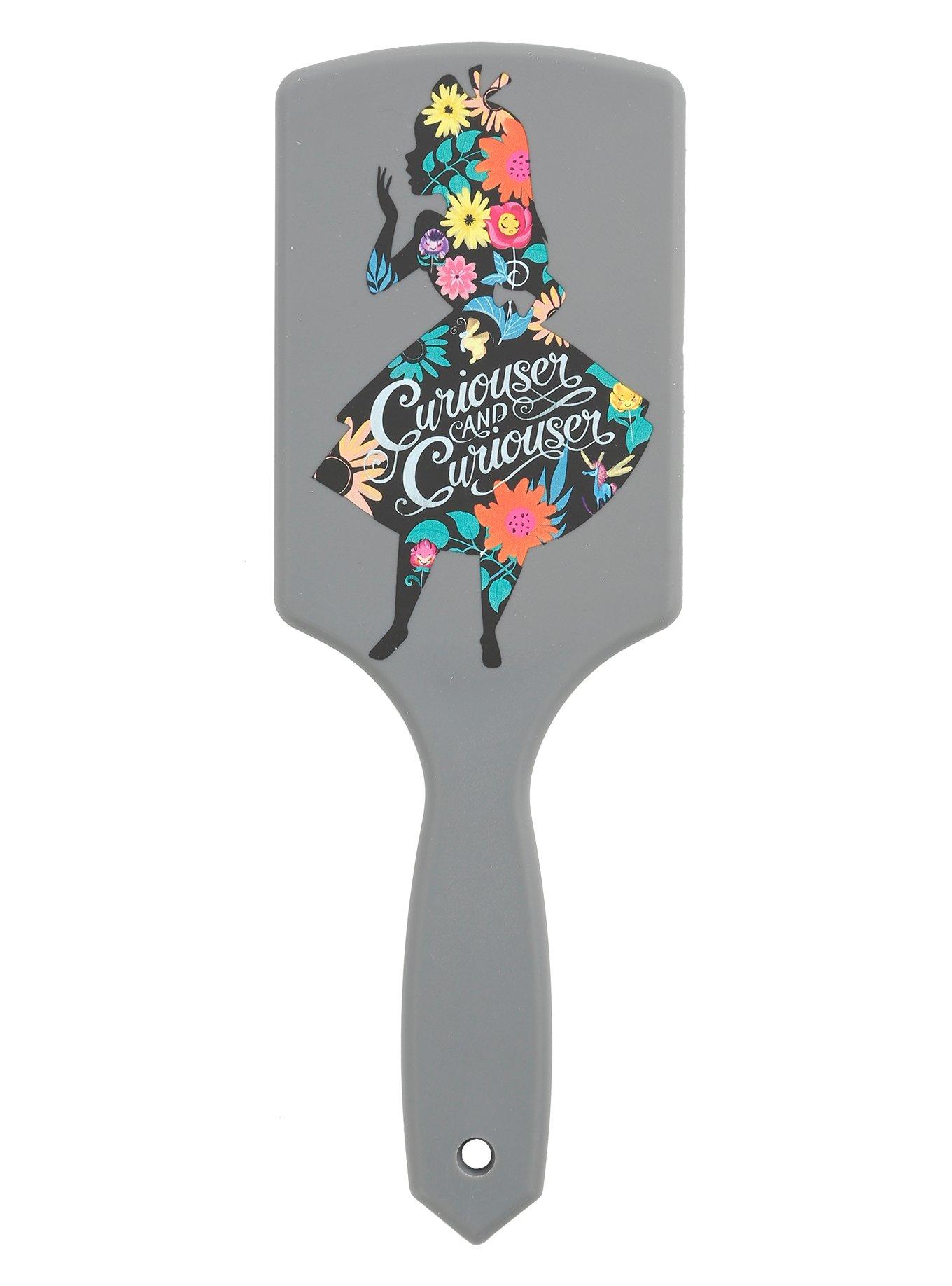 Disney Alice In Wonderland Curiouser And Curiouser Hair Brush, , hi-res