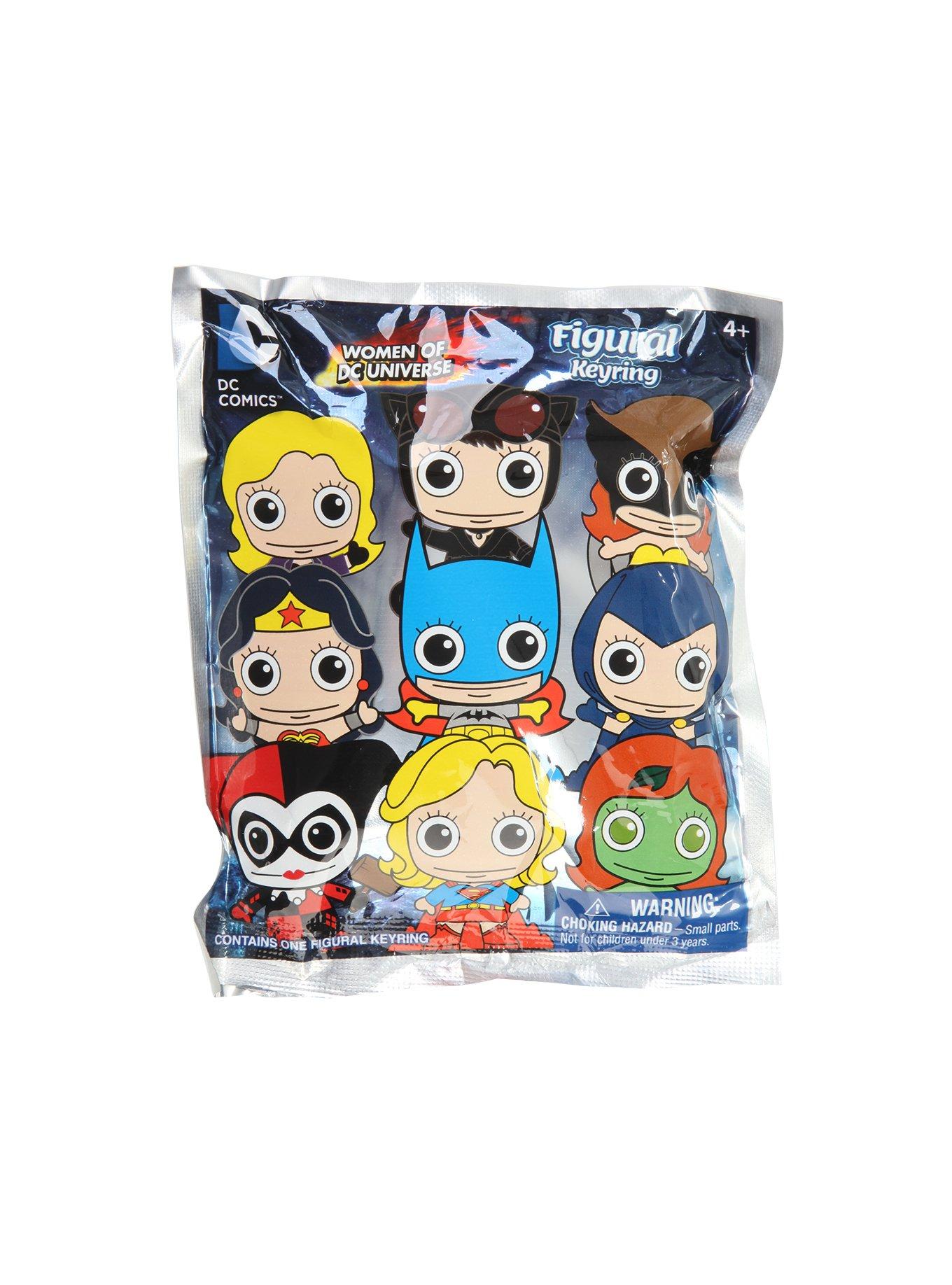 DC Comics Women Of DC Universe Blind Bag Figure Key Chain, , hi-res