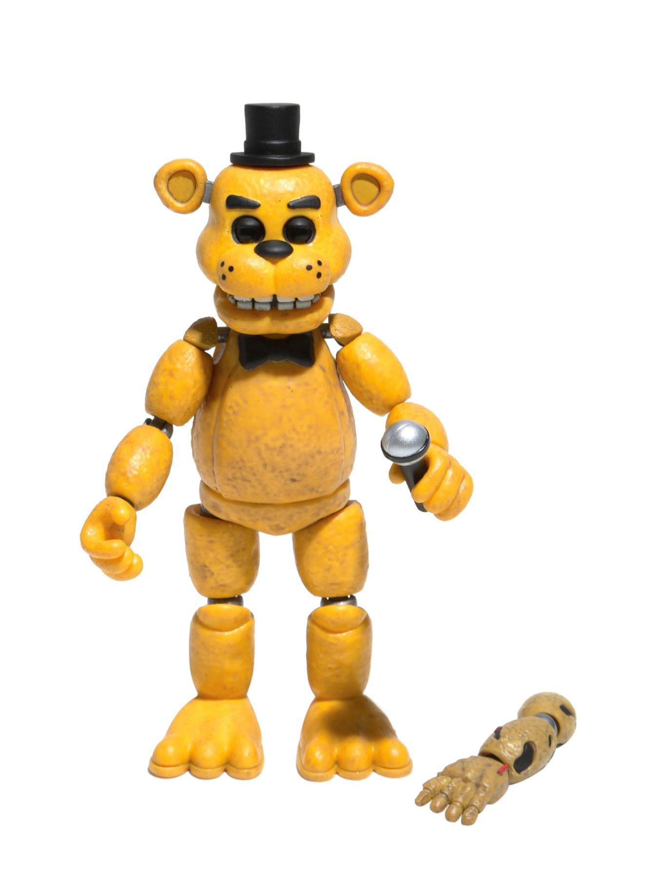 Five Night's at Freddy Vinyl Figure Haunted Golden Freddy 10 cm