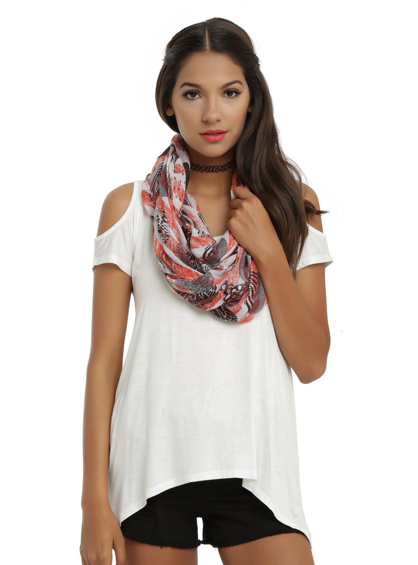 Twenty One Pilots Print Infinity Scarf, , hi-res