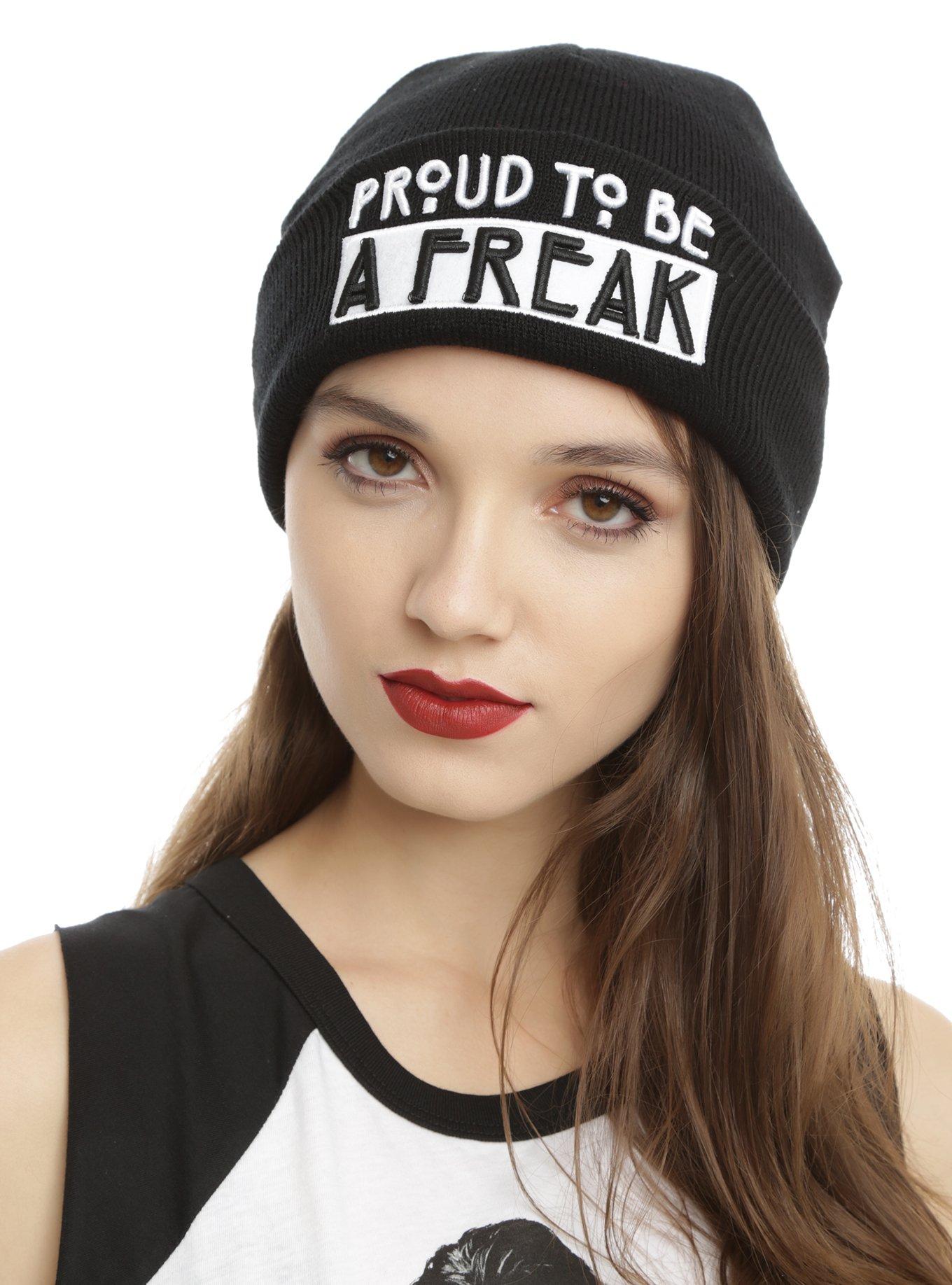 American Horror Story Proud To Be A Freak Watchman Beanie | Hot Topic