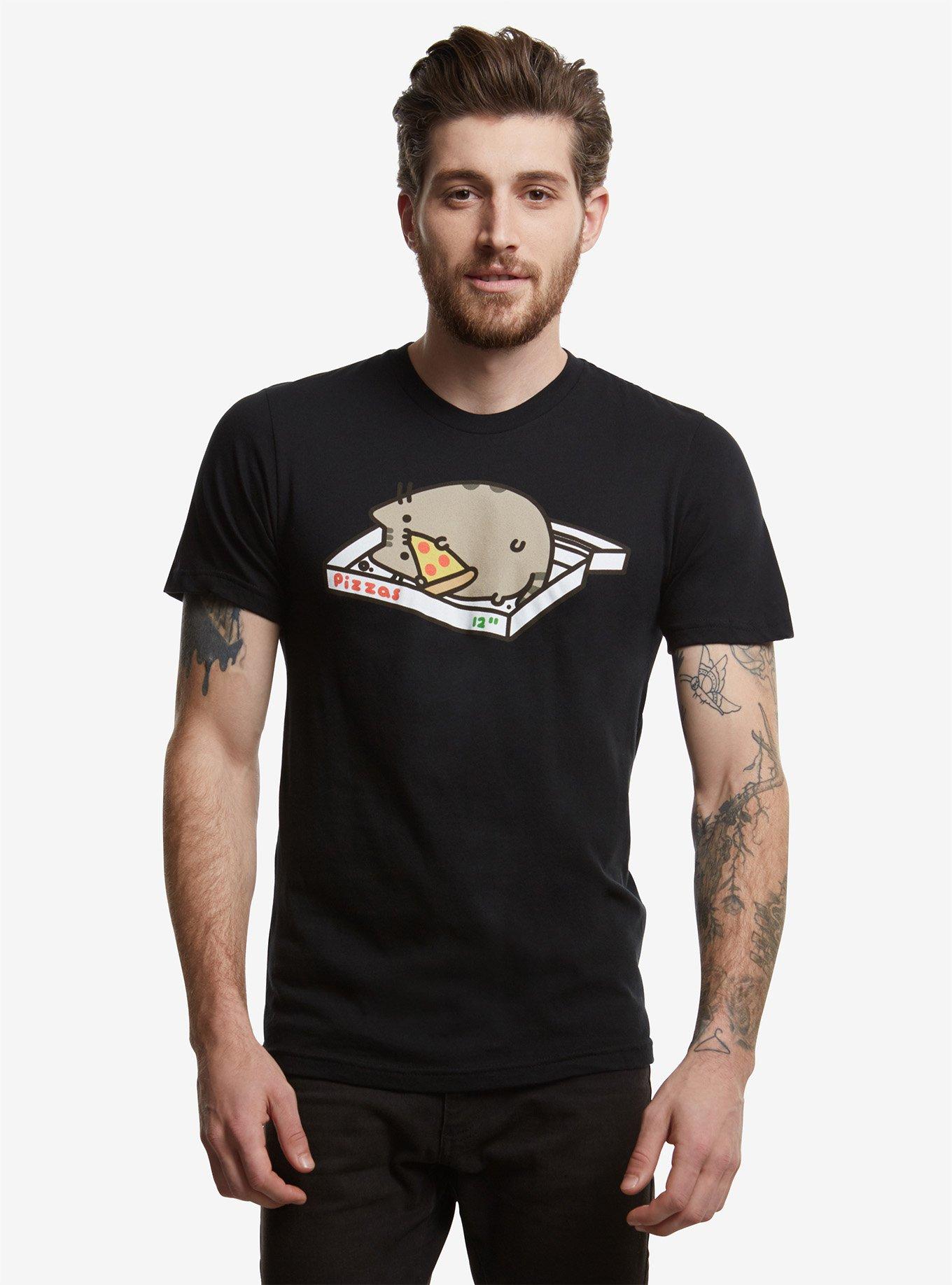 Pusheen The Cat Pizza Box T Shirt BoxLunch