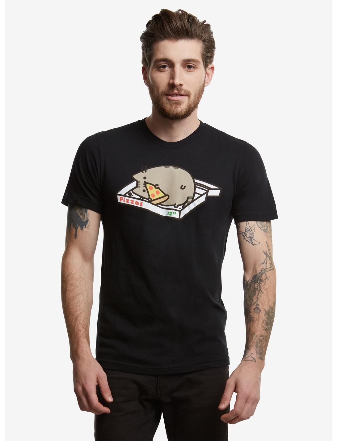Pusheen The Cat Pizza Box T-Shirt, MULTI, hi-res
