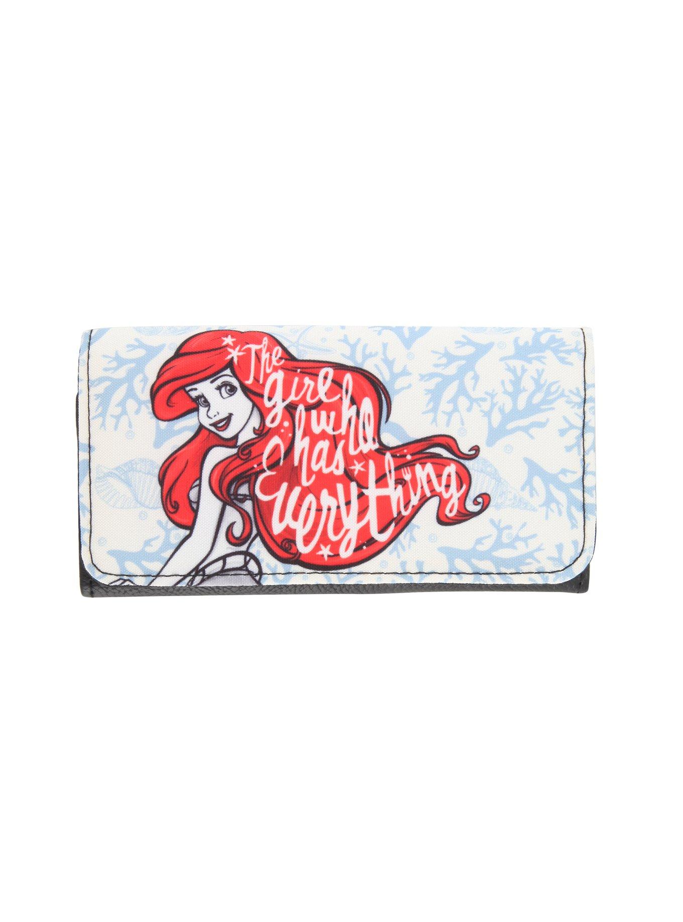 Loungefly Disney The Little Mermaid Ariel Girl Who Has Everything Wallet, , hi-res