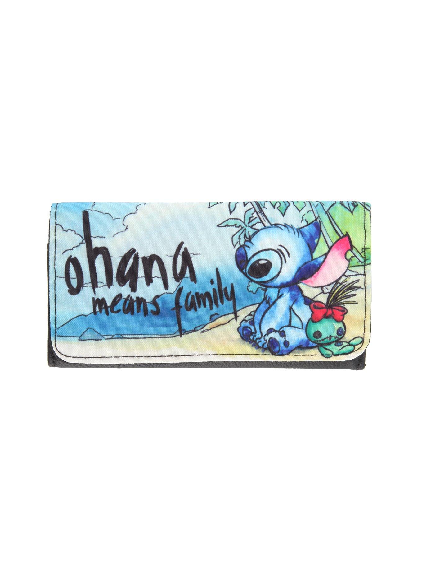 Loungefly Disney Lilo & Stitch Ohana Flap Wallet, , hi-res