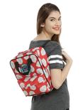 Loungefly Disney Lilo & Stitch Floral Mini Briefcase Backpack, , hi-res