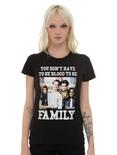 Boy Meets World Family Girls T-Shirt, BLACK, hi-res