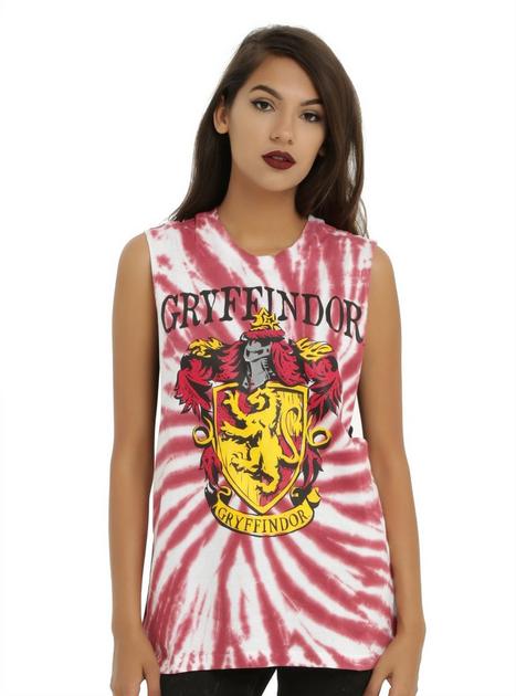 Harry Potter Gryffindor Tie Dye Girls Muscle Top | Hot Topic
