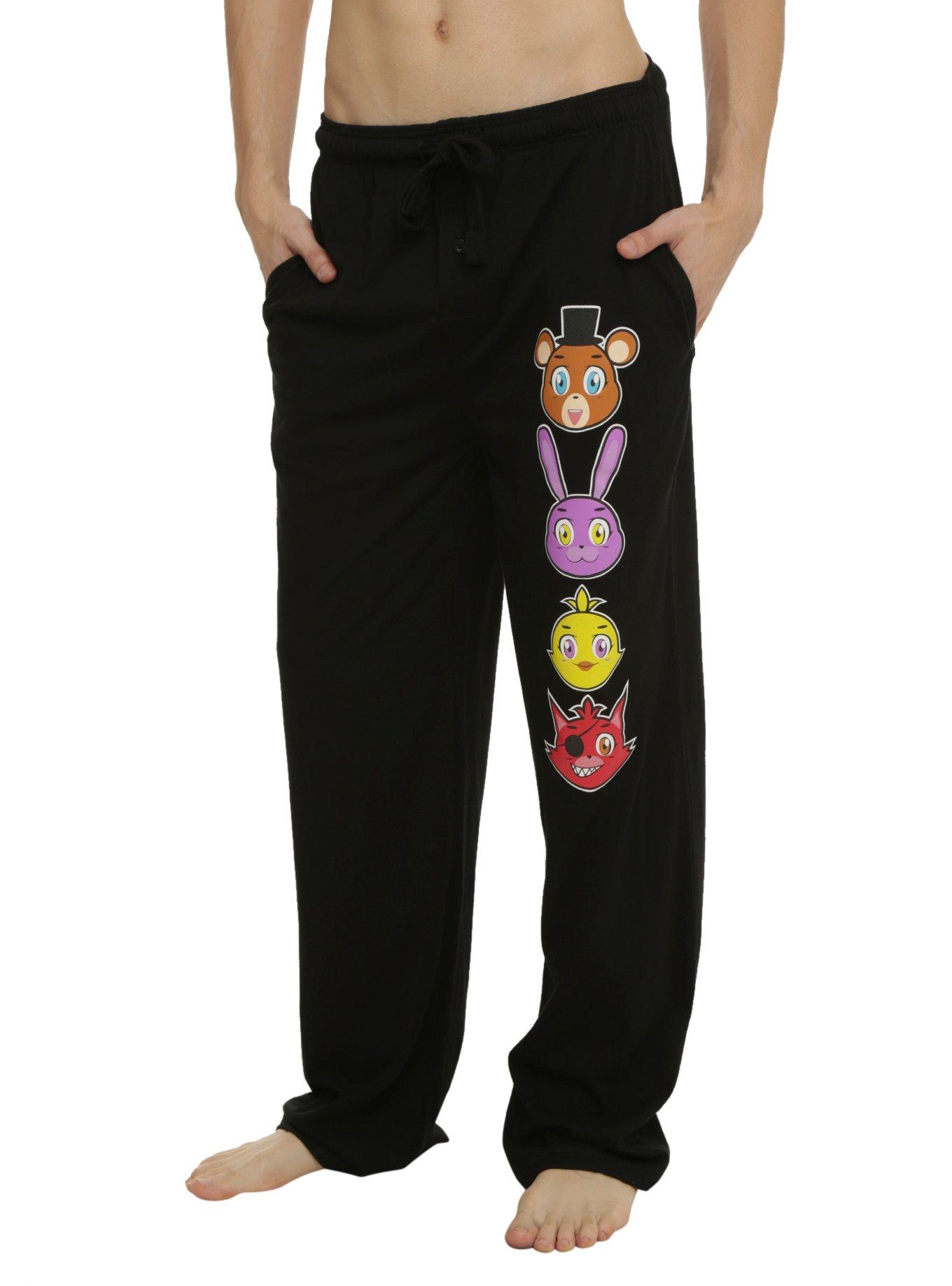 Five Nights At Freddy's Characters Guys Pajama Pants, , hi-res