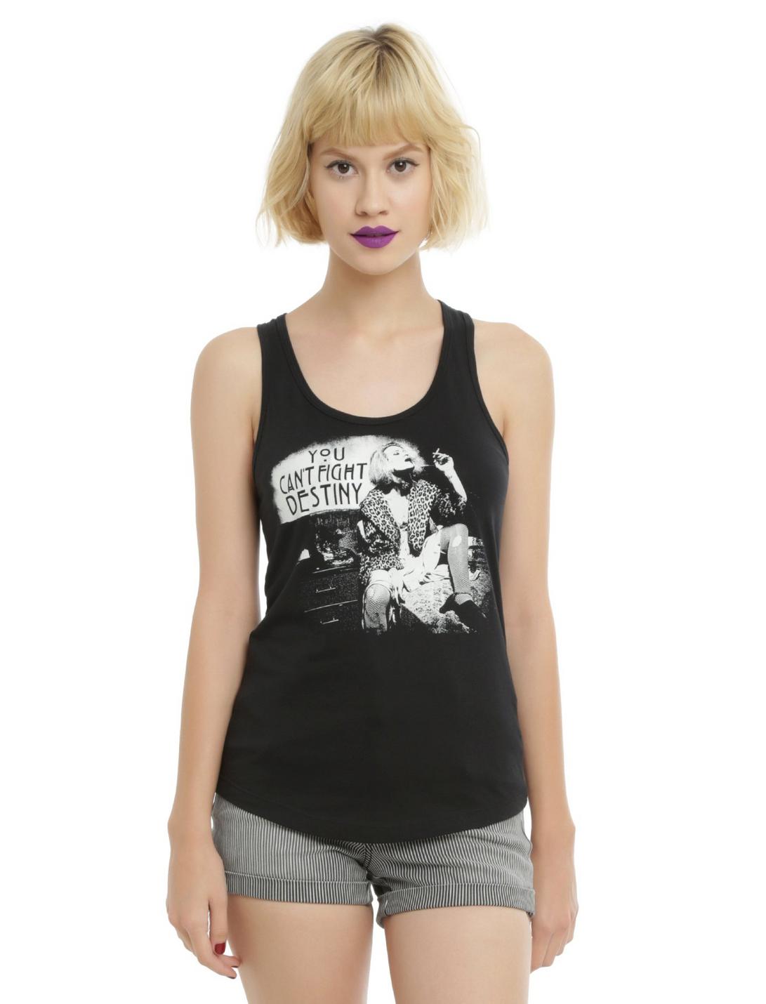 American Horror Story: Hotel You Can't Fight Destiny Girls Tank Top, BLACK, hi-res
