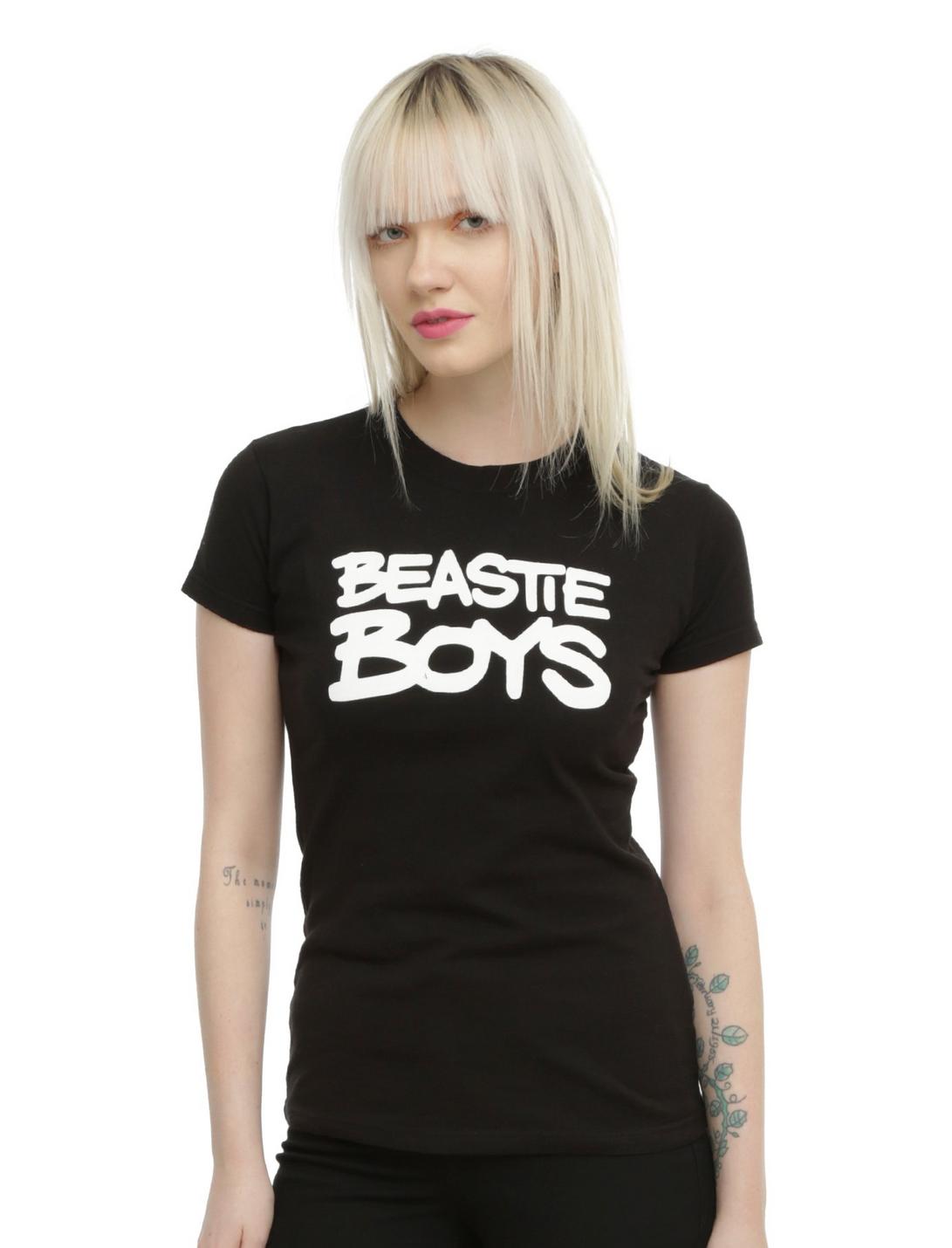 Beastie Boys Logo Girls T-Shirt, BLACK, hi-res