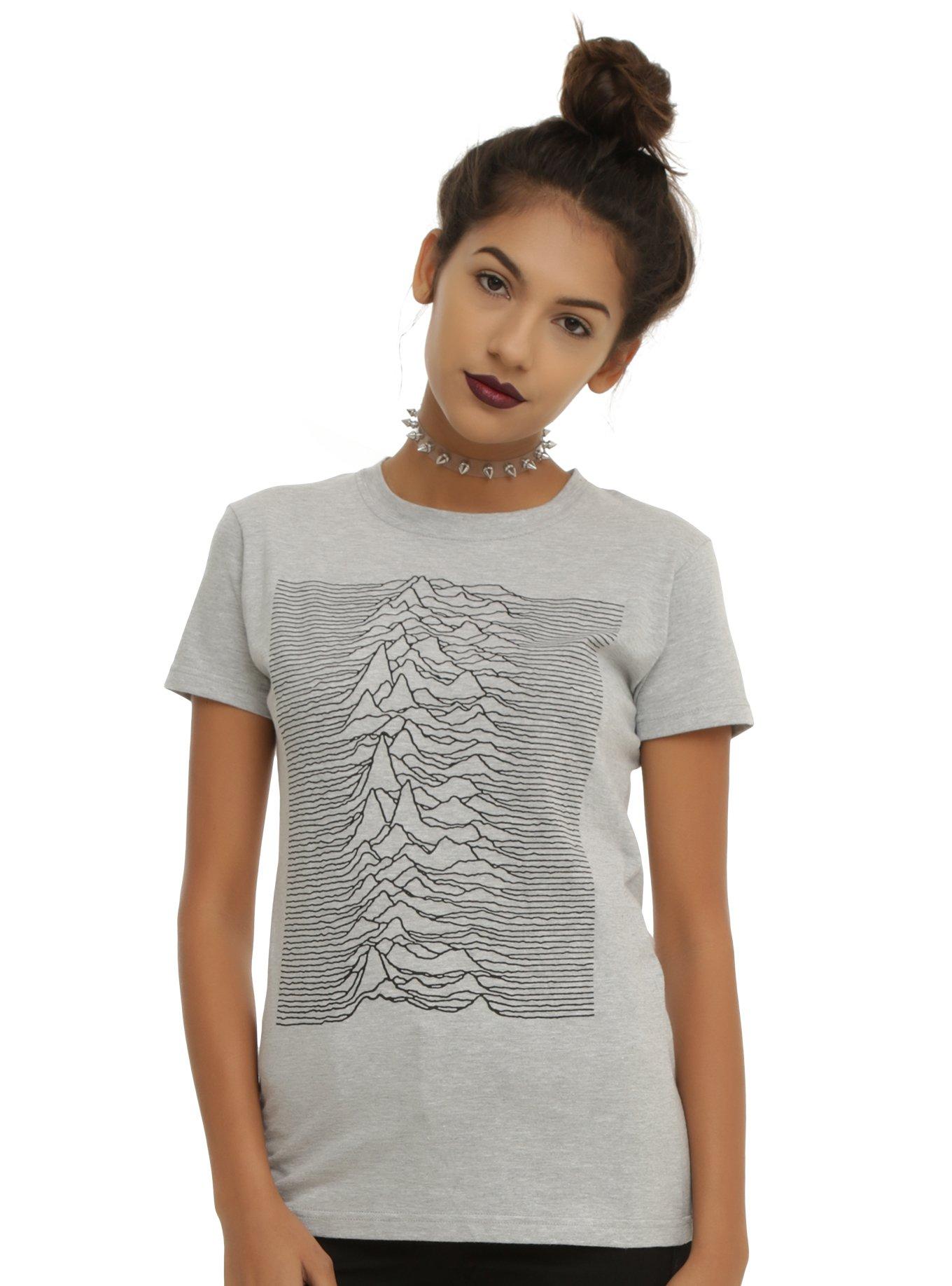 Joy Division Unknown Pleasures Girls T-Shirt, , hi-res