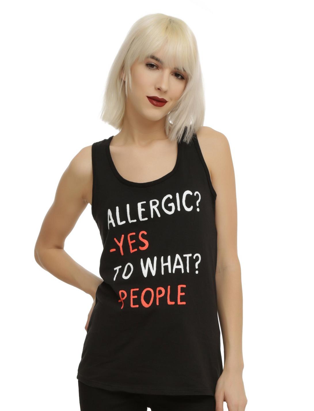 Allergic To What? Girls Tank Top, , hi-res