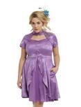 Disney Alice Through The Looking Glass Alice Adventure Dress Plus Size, PURPLE, hi-res