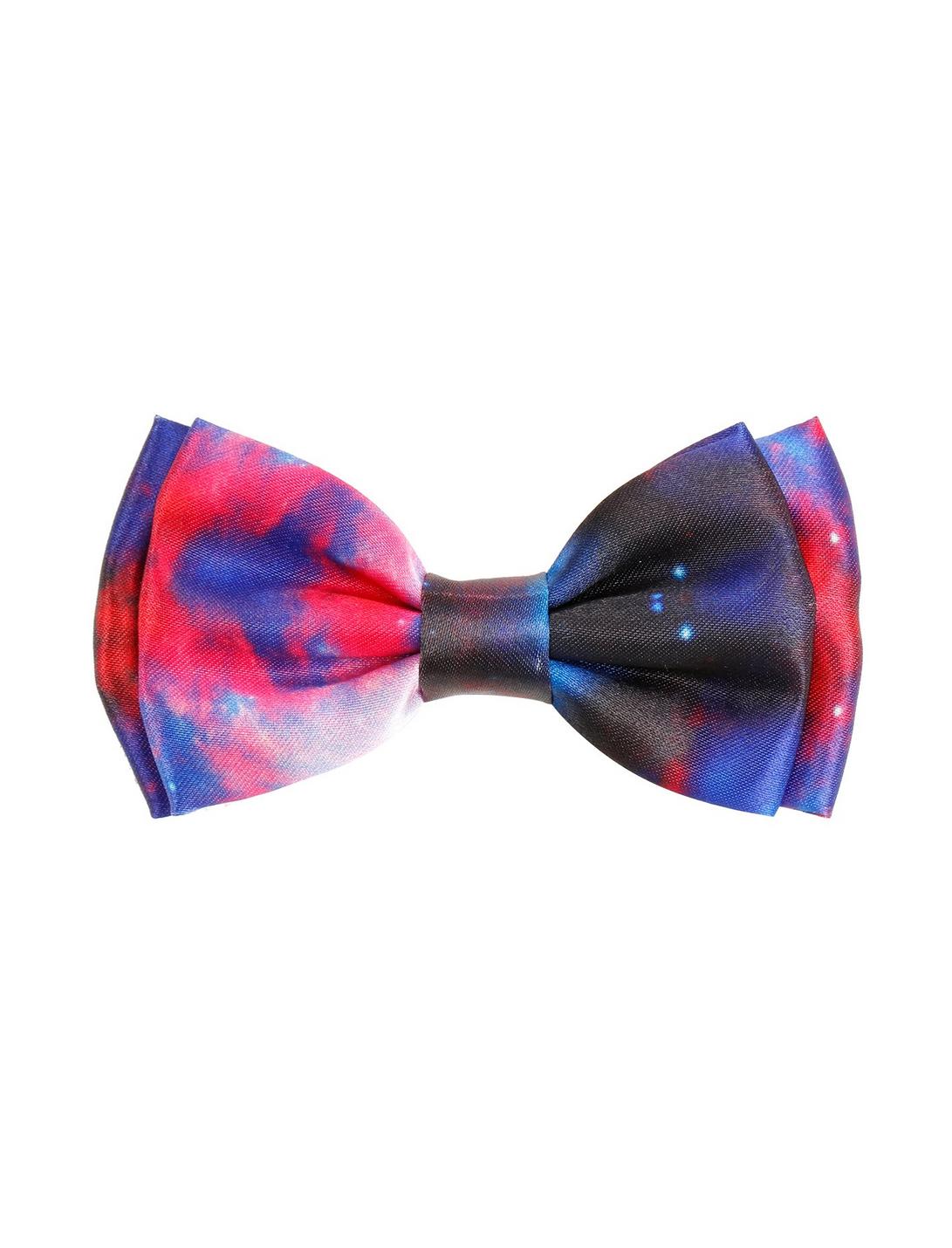 Blue And Pink Galaxy Hair Bow | Hot Topic