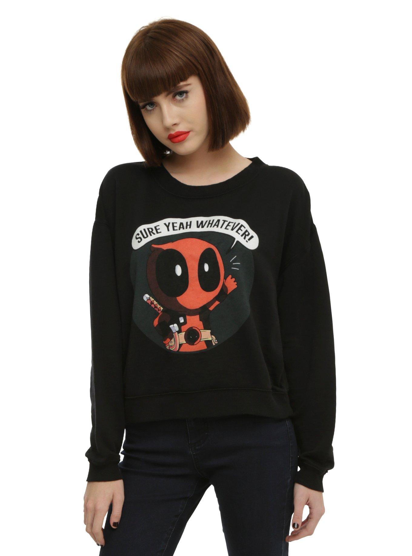 Marvel Deadpool Kawaii Girls Pullover Top, , hi-res