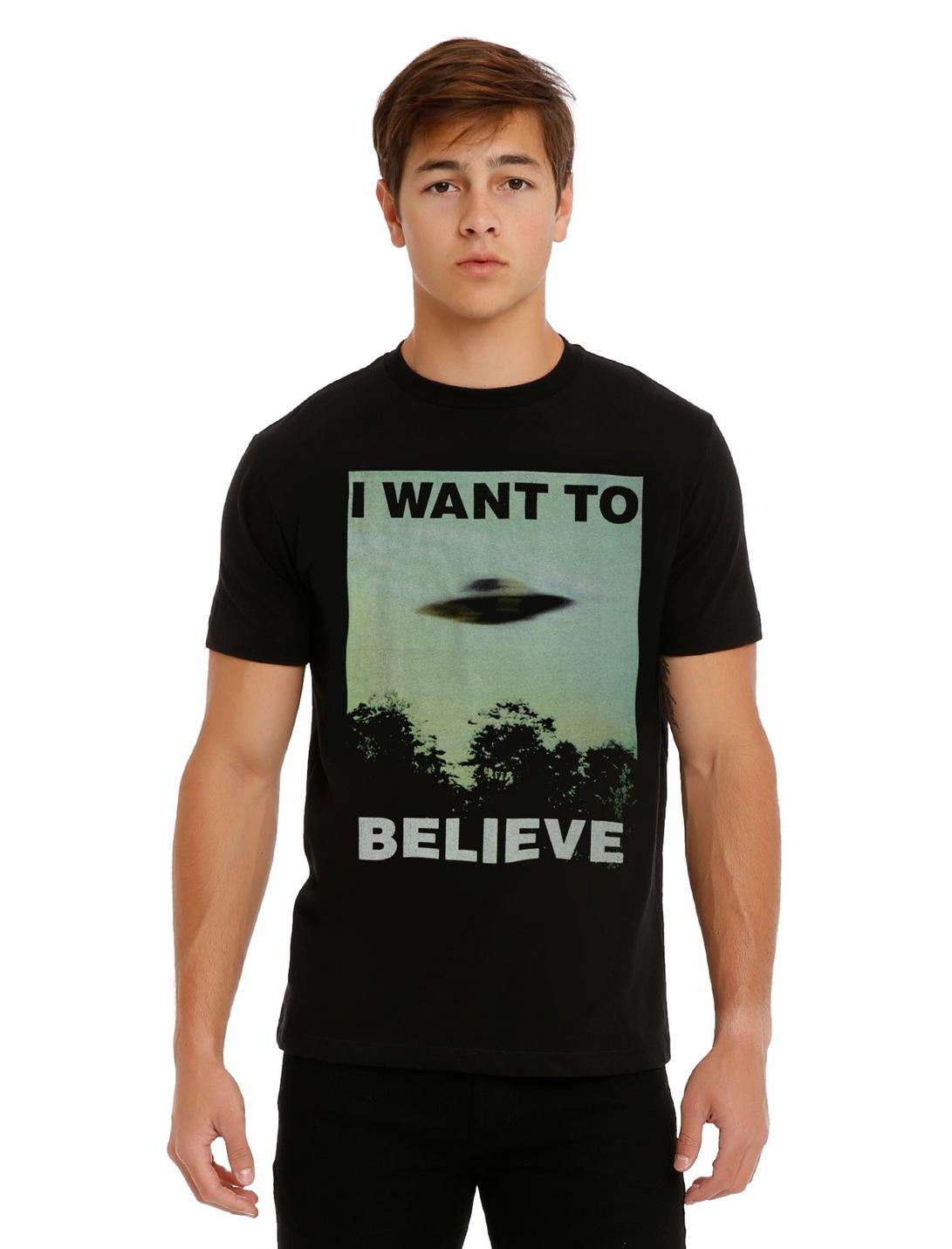 The X-Files I Want To Believe T-Shirt, , hi-res