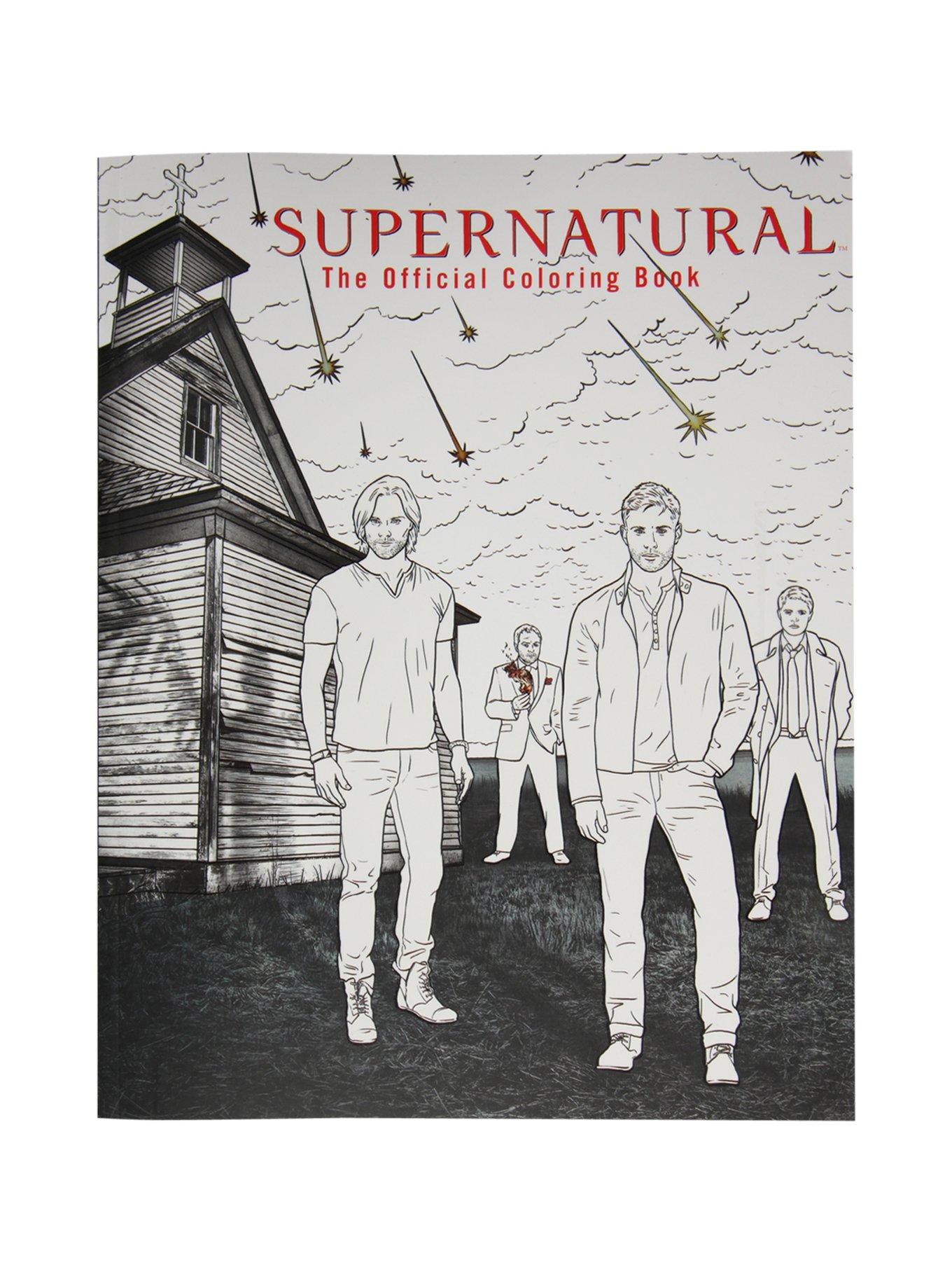 Supernatural Coloring Book, , hi-res