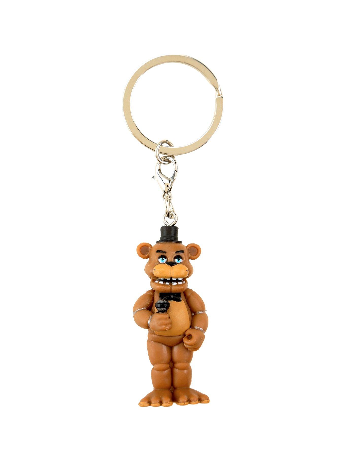 Five Nights At Freddy&rsquo;s Freddy 3D Mold Key Chain, , hi-res