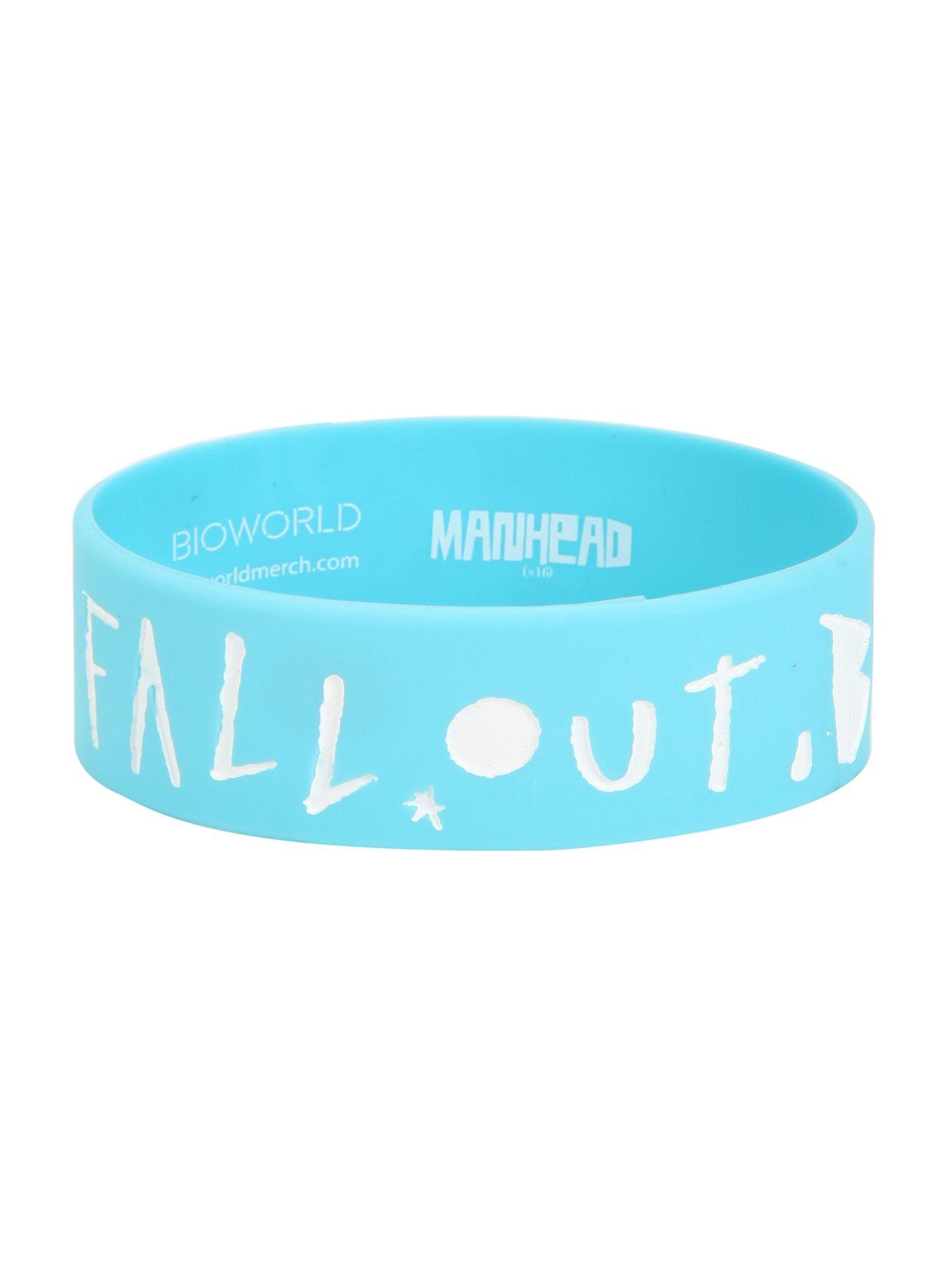 Fall Out Boy Crowns Logo Rubber Bracelet, , hi-res