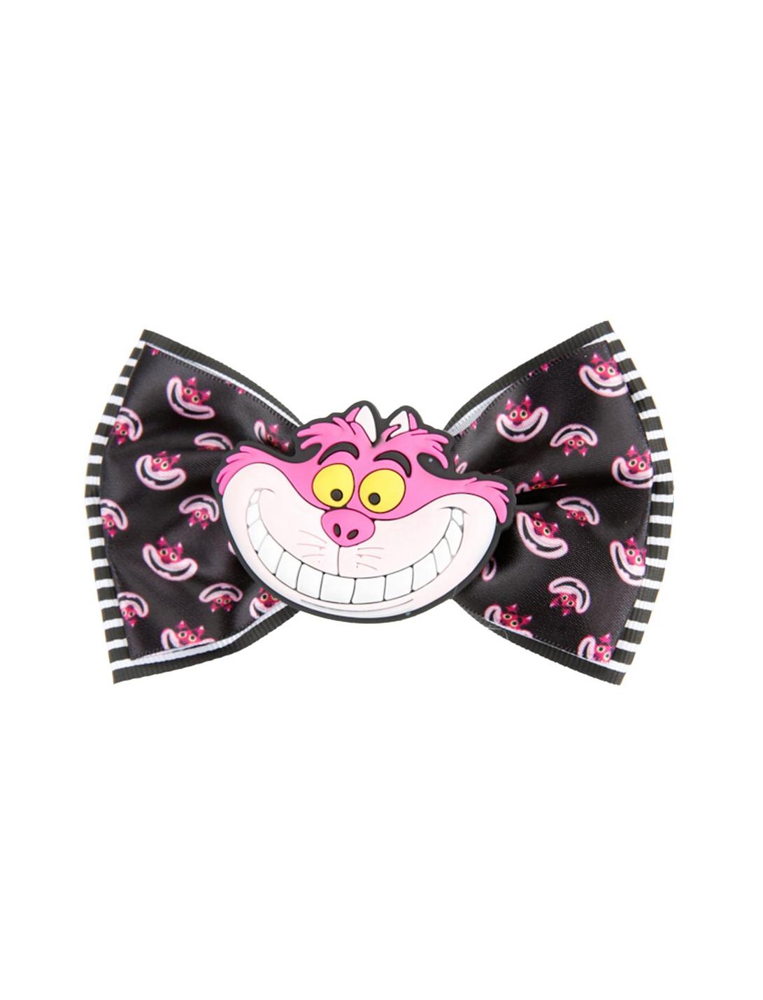 Loungefly Disney Alice In Wonderland Cheshire Cat Hair Bow, , hi-res