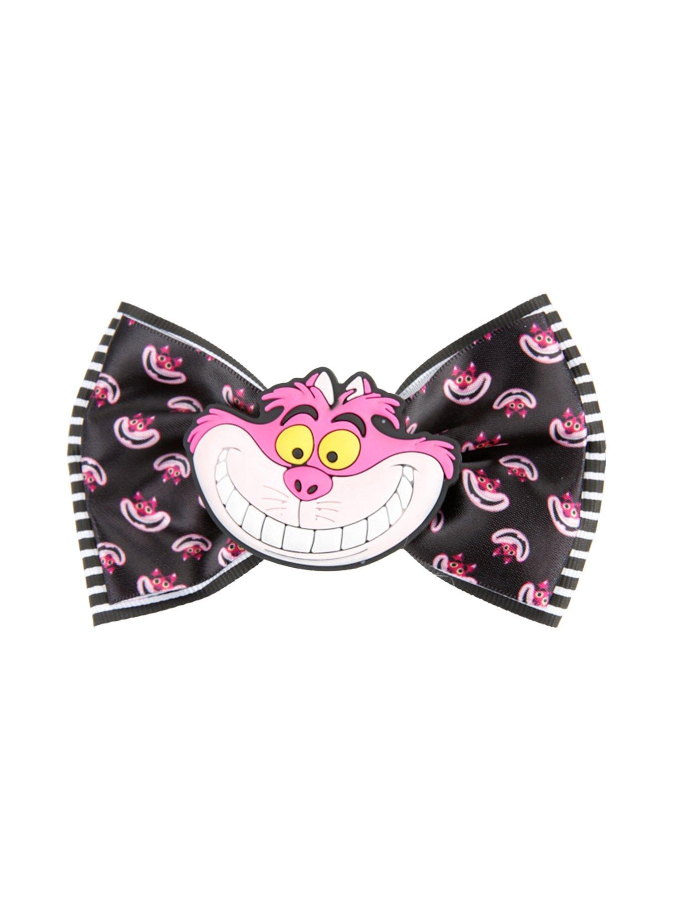Loungefly Disney Alice In Wonderland Cheshire Cat Hair Bow, , hi-res