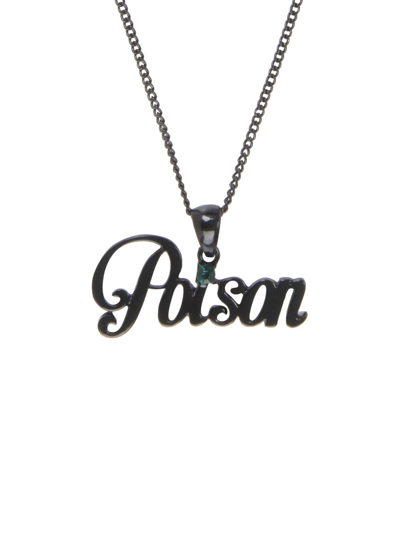 DC Comics Poison Ivy Nameplate Necklace, , hi-res