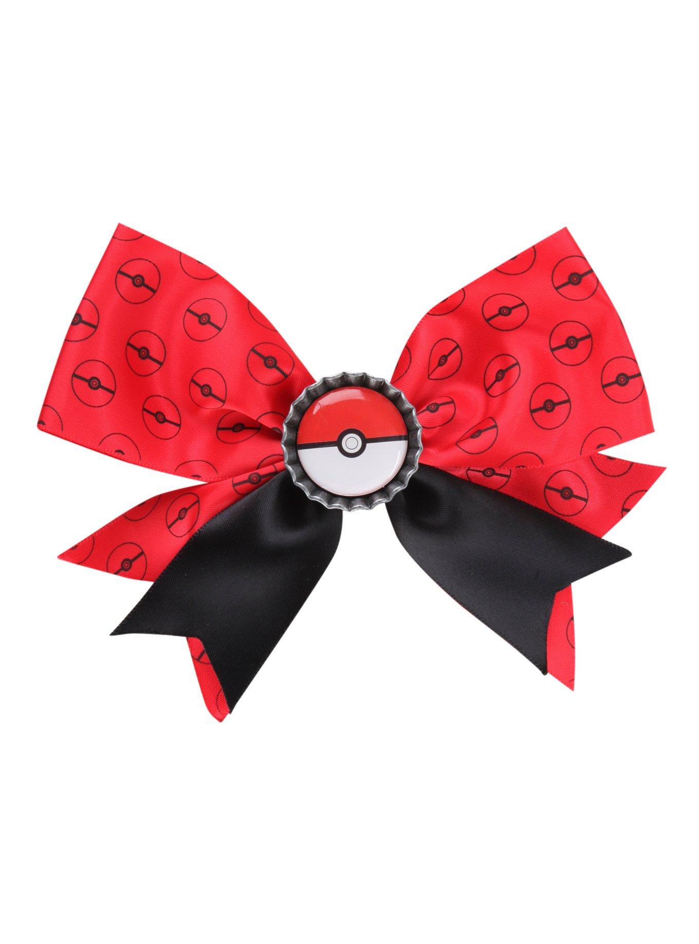 Pokemon Pokeball Cheer Bow, , hi-res