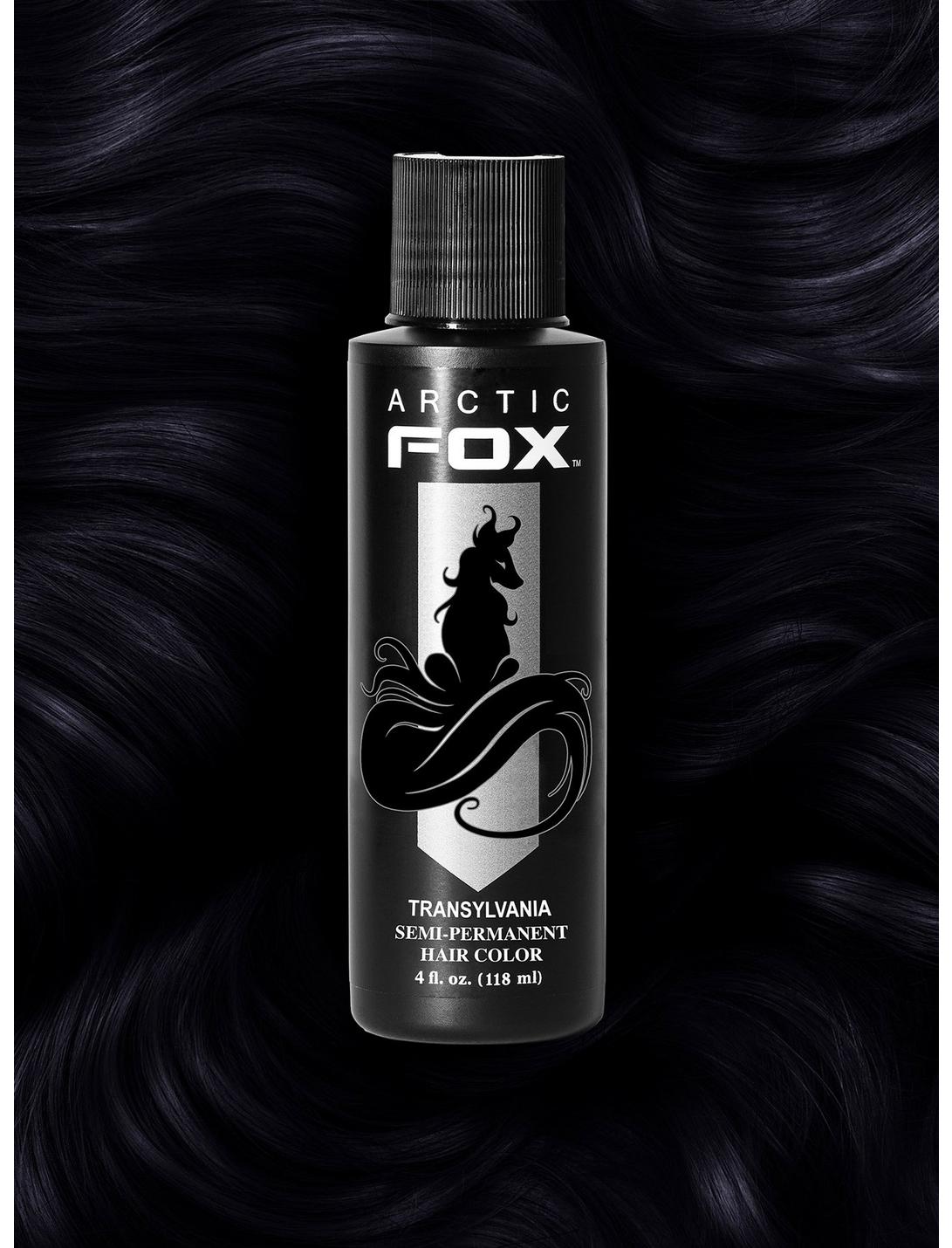 Arctic Fox Semi-Permanent Transylvania Black Hair Dye, , hi-res