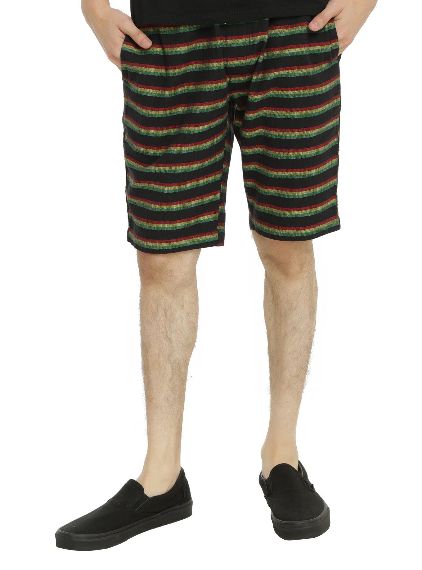 XXX RUDE Rasta Blanket Jogger Short, MULTI, hi-res