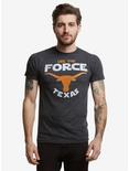 Star Wars University Of Texas Use The Force T-Shirt, BLACK, hi-res